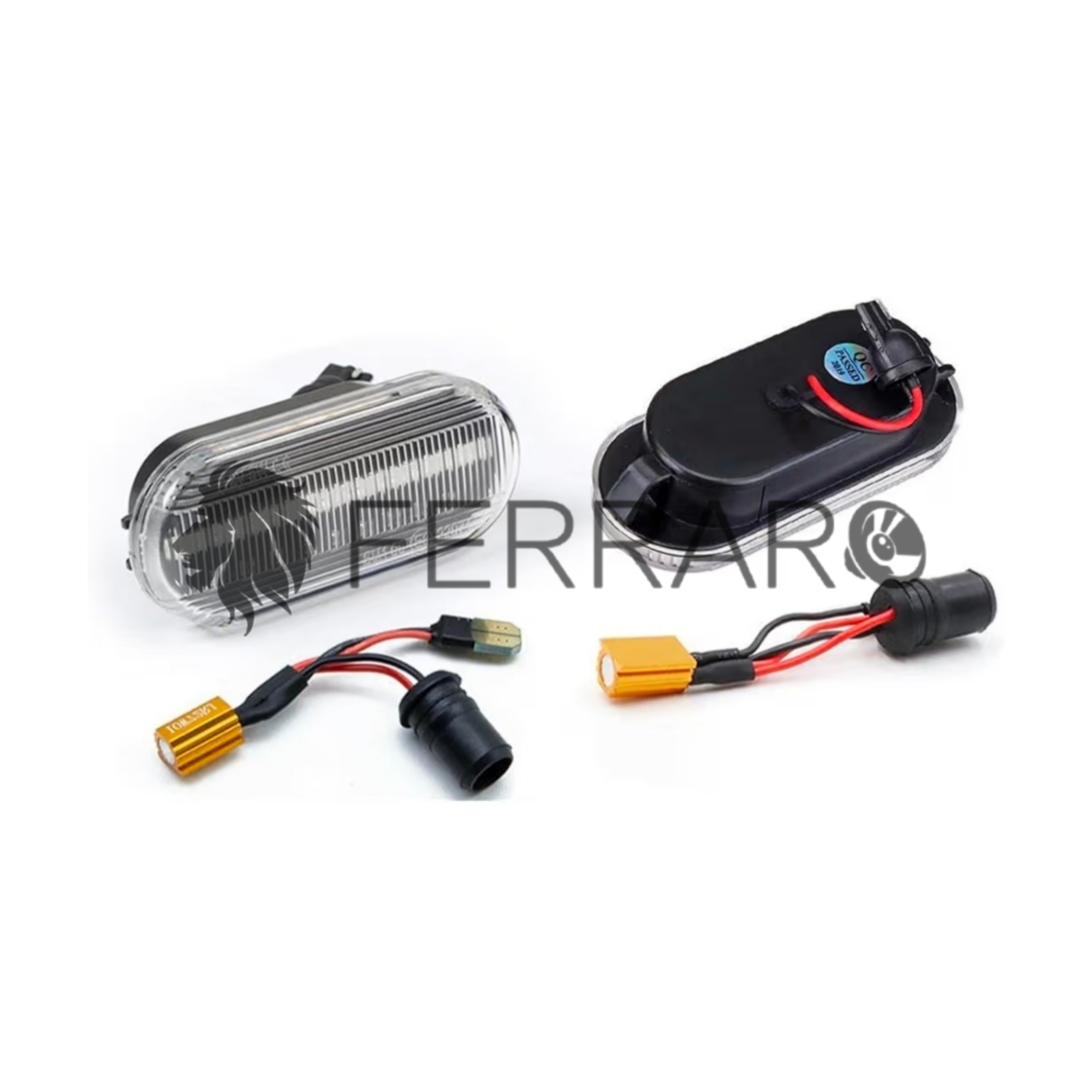 (PRENOTA) Indicatore Direzione Led per VW, Ford, Skoda, Seat (Compatibilità in Descrizione), Plug and Play