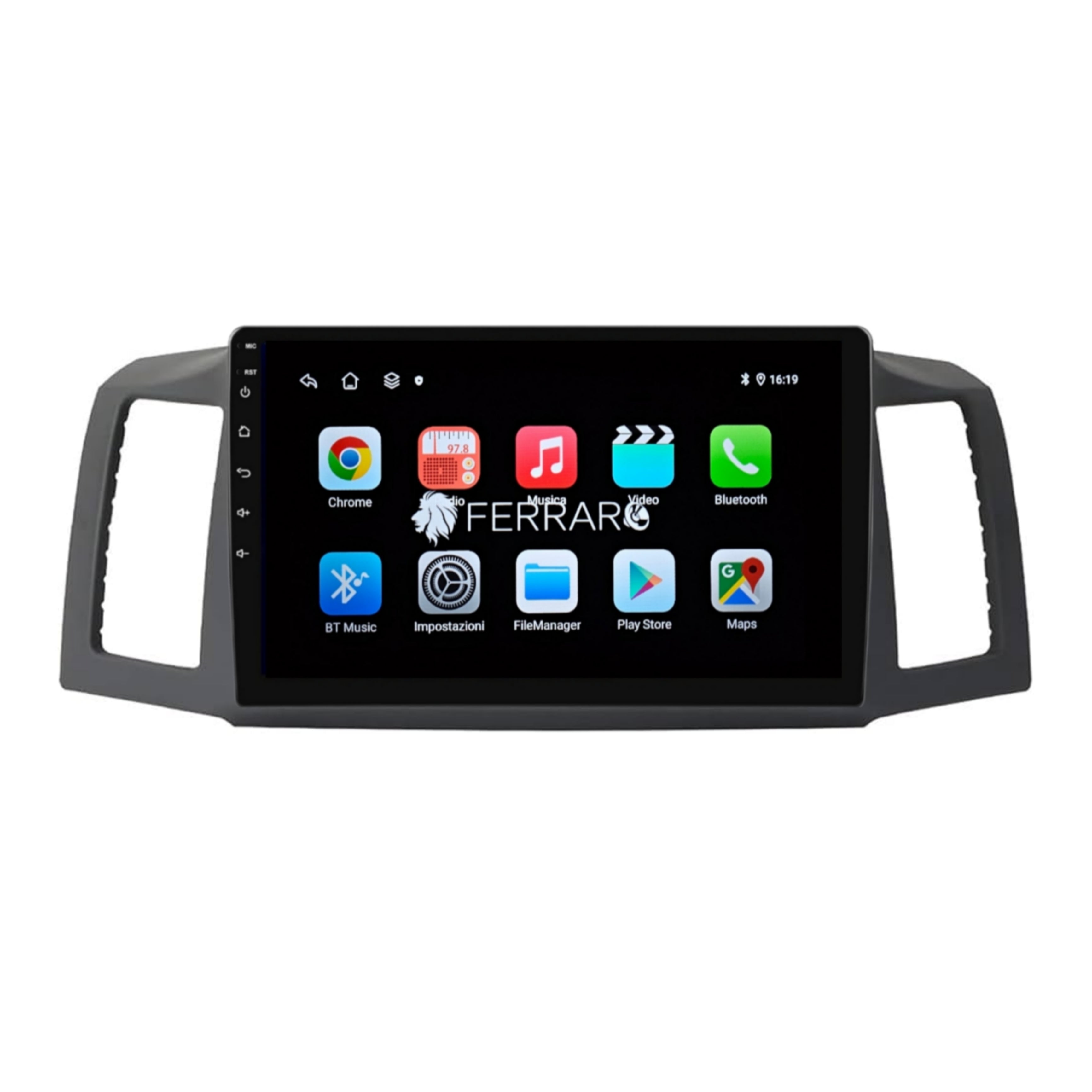 Autoradio per Jeep Grand Cherokee 10.1" (2004-2010) Android, Bluetooth, CarPlay, Android Auto, 2GB/4GB/8GB Ram
