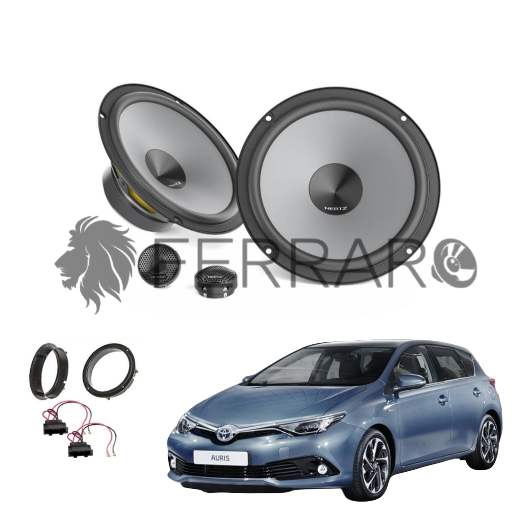 Hertz Kit 4 Casse | K 165 | Ant o Post | Toyota Auris (Dal 2014>)