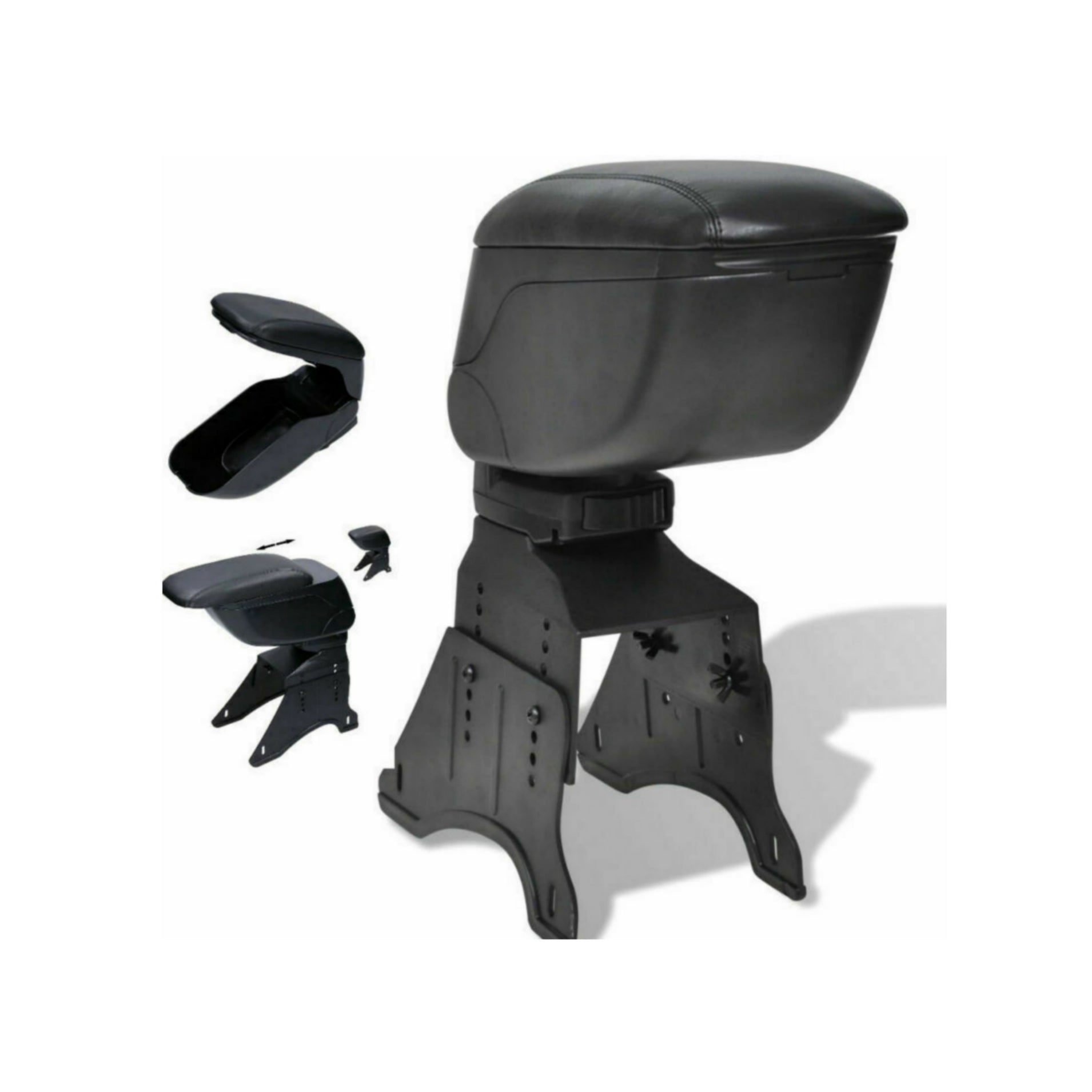 Universal Armrest - For Car, Armrest, High Quality, Leather, Storage