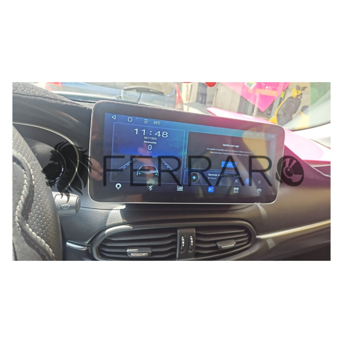 Autoradio per Fiat Tipo 356-357 Egea 2, Dodge Neon 12.3" (2015-2020) Android, Bluetooth, CarPlay, Android Auto, 4/64GB Ram