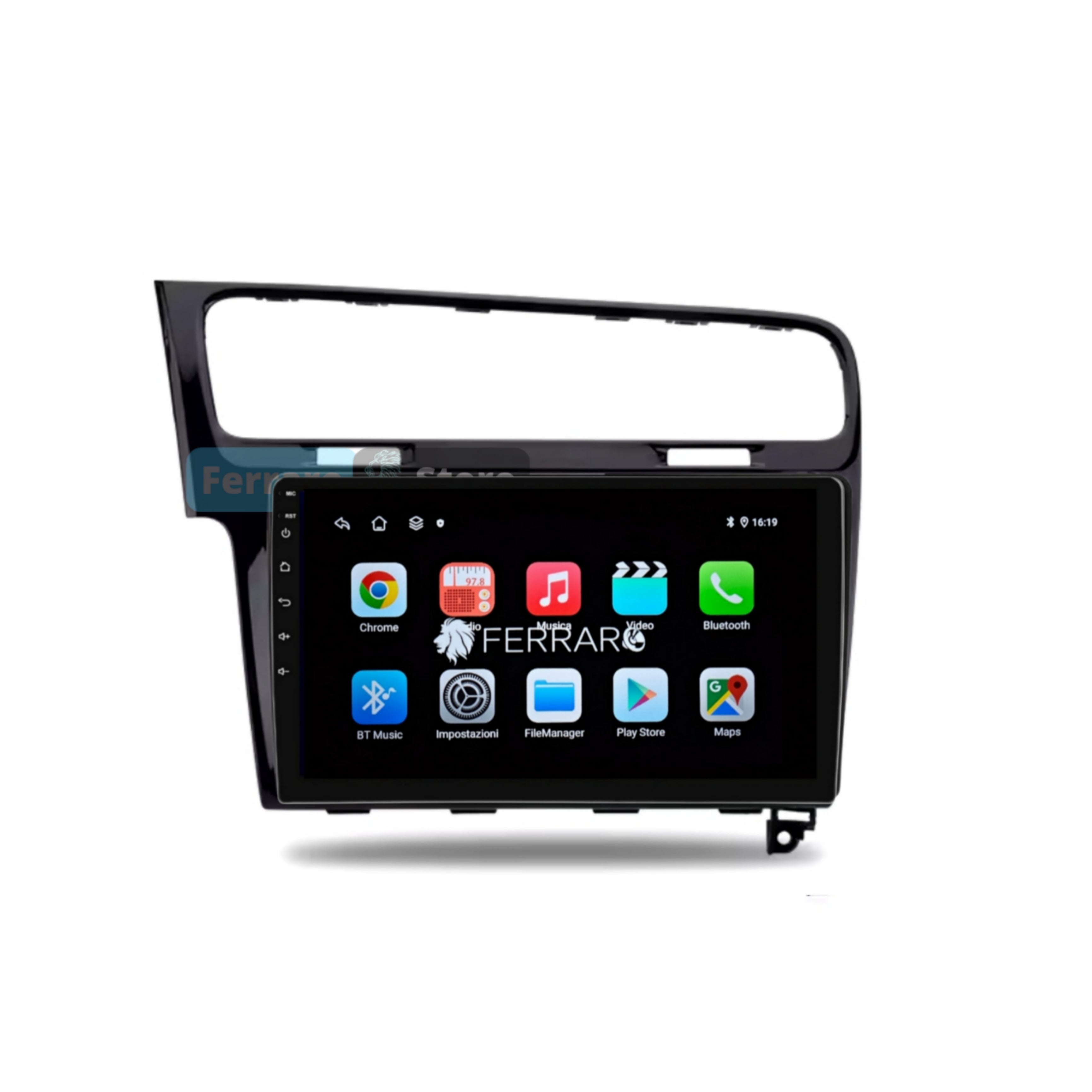 Autoradio per Volkswagen Golf 7 10.1" (2012-2021) Android, Bluetooth, CarPlay, Android Auto, 2GB/4GB/8GB RAM