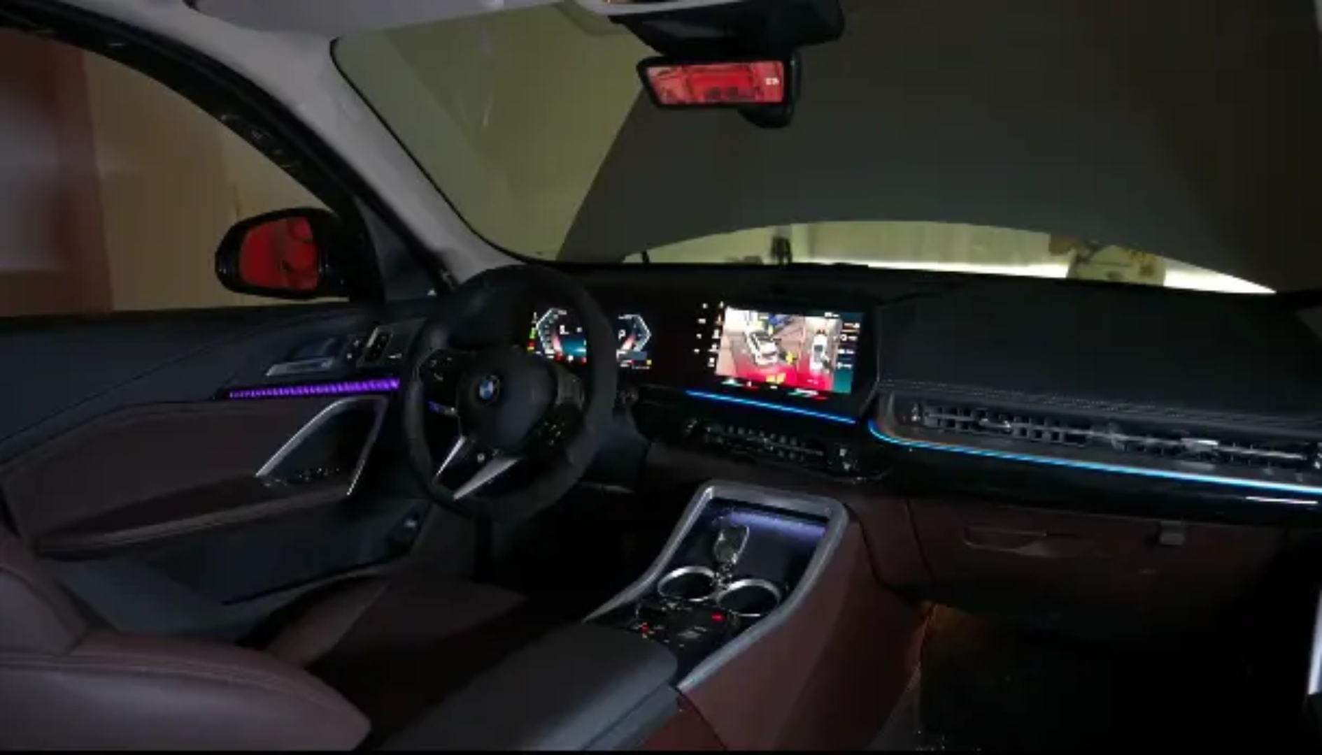 (PRENOTA) Ambient Light per BMW X1 U11 (2023>), 256 Colori, APP