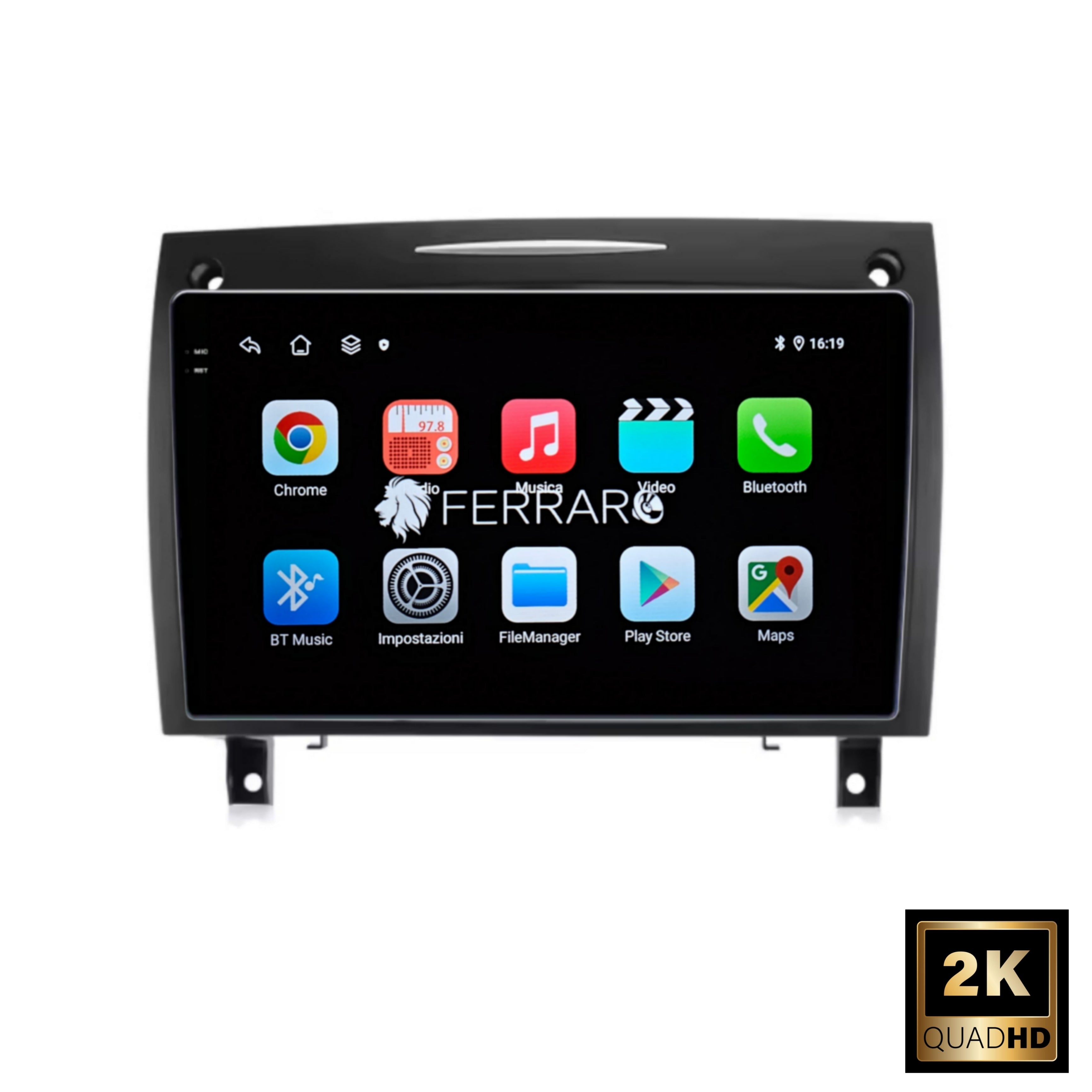 (PRENOTA) Autoradio per Mercedes Benz SLK R171 9" 2K (2004-2011) Android, Bluetooth, CarPlay, Android Auto, 12/256GB Ram