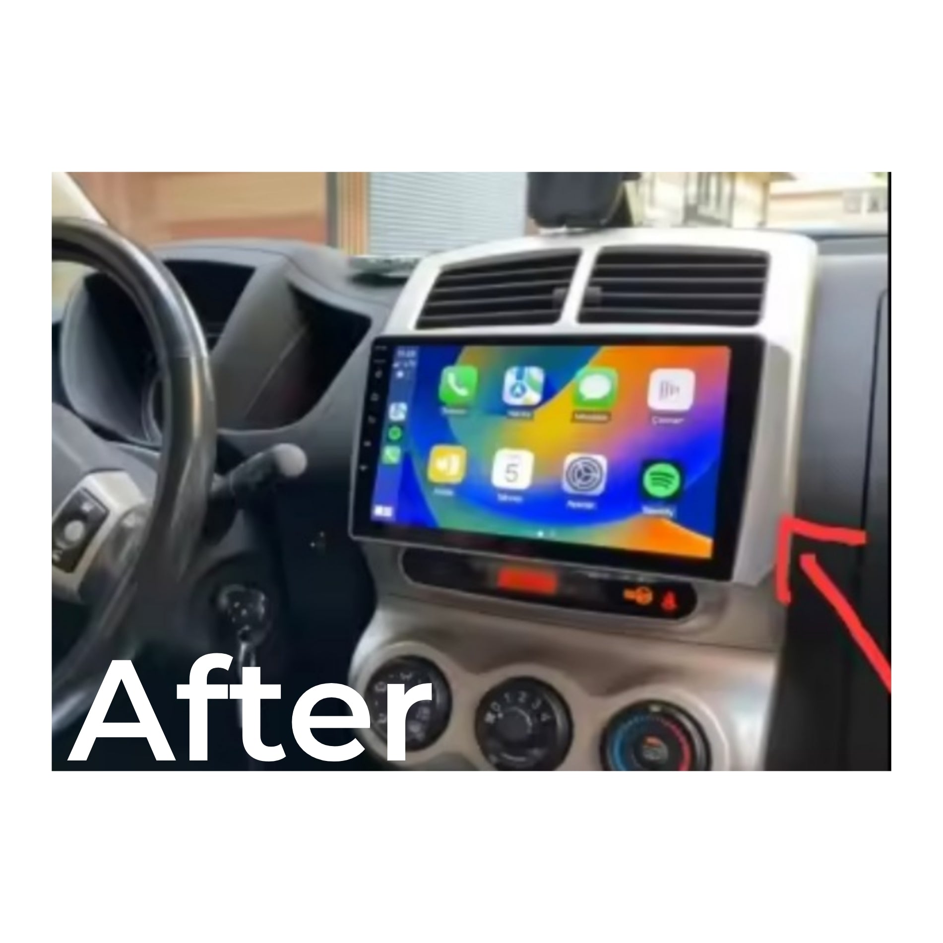 (PRENOTA) Autoradio per Toyota Urban Cruiser XP110 9" 2K (2009-2014) Android, Bluetooth, CarPlay, Android Auto, 12/256GB Ram