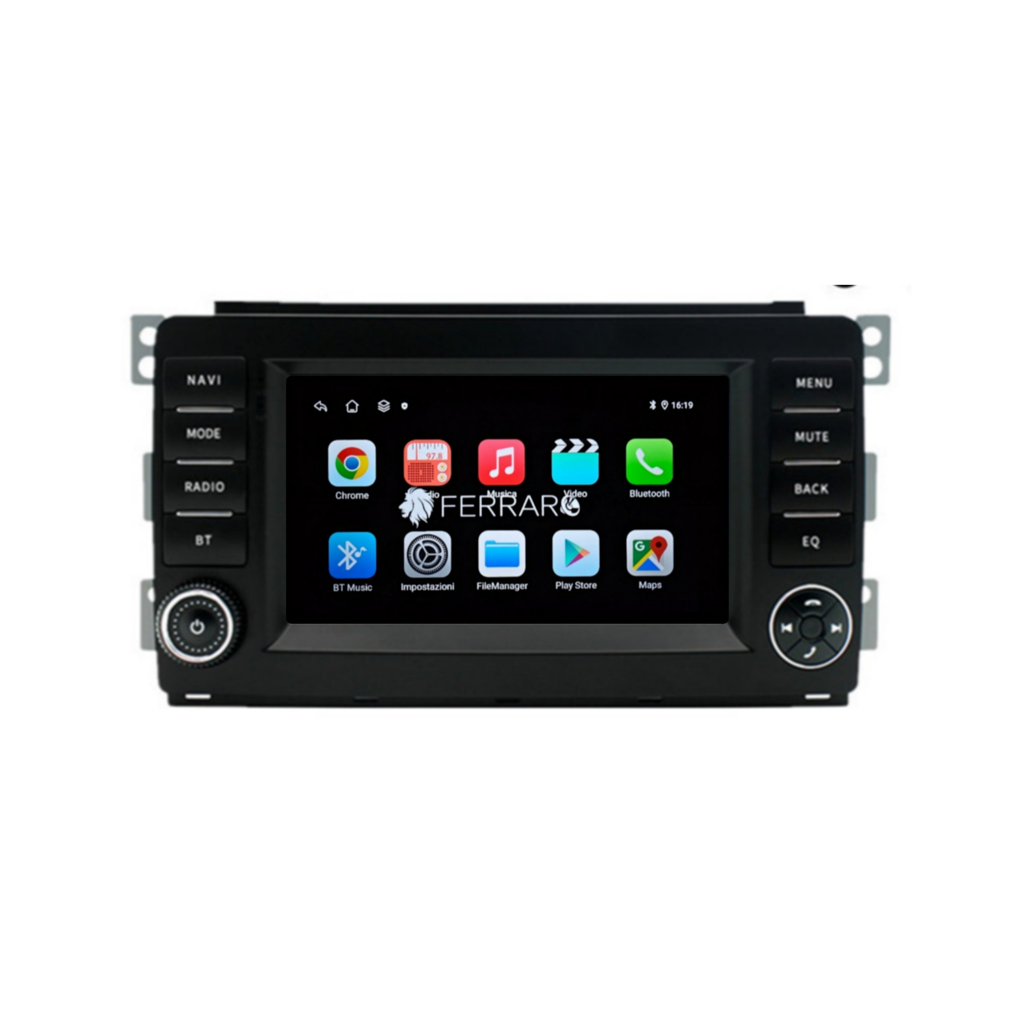 Autoradio per Smart 451 7" (2002-2015) Android, Bluetooth, CarPlay, Android Auto, 2GB/4GB/6GB/8GB Ram