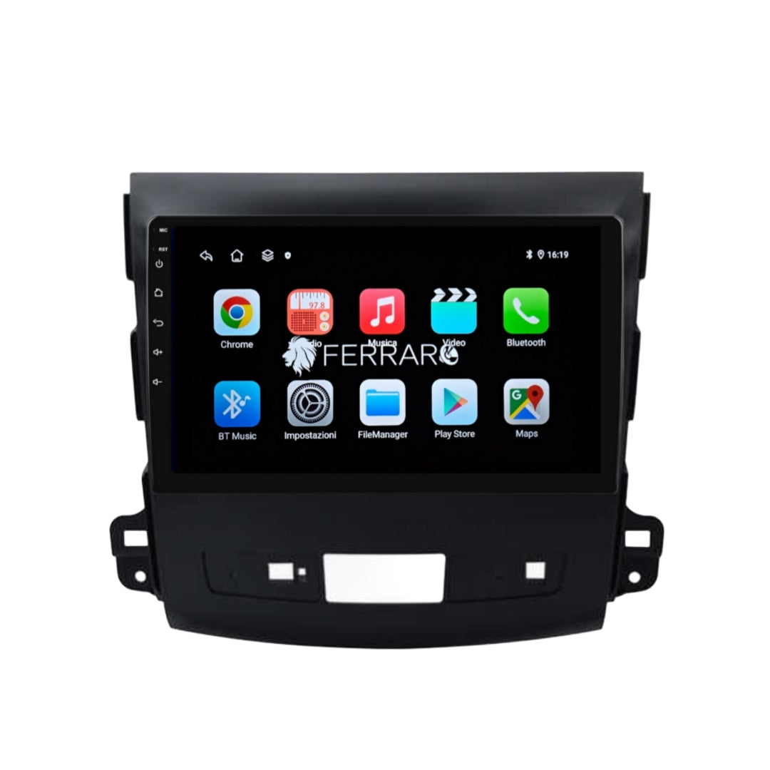 Autoradio per Mitsubishi Outlander 2 10.1" (2007-2012) Android, Bluetooth, CarPlay, Android Auto, 2GB/4GB/8GB Ram