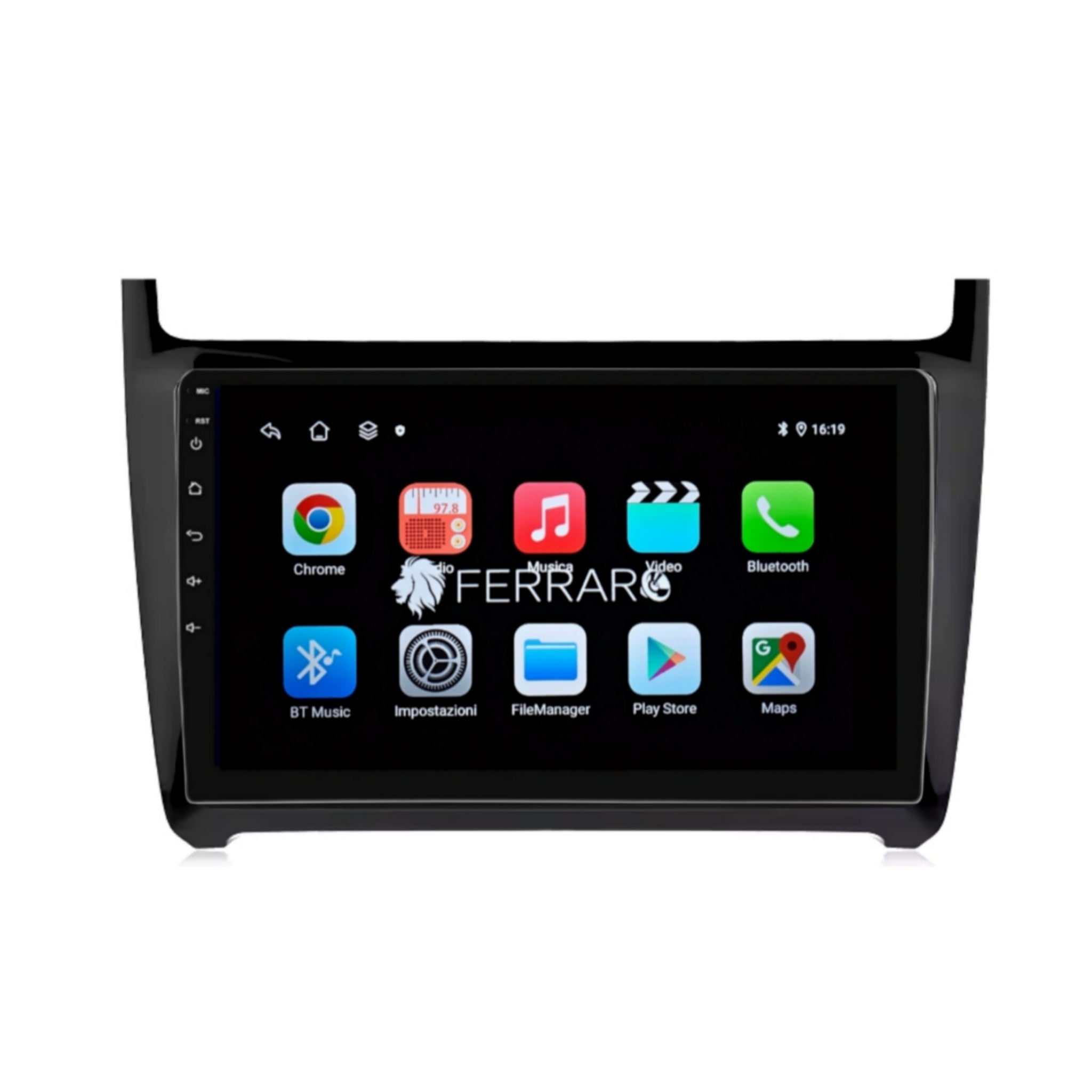 Autoradio per Volkswagen Polo 5 9" (2008-2017) Android, Bluetooth, CarPlay, Android Auto, 2GB/4GB/6GB/8GB Ram