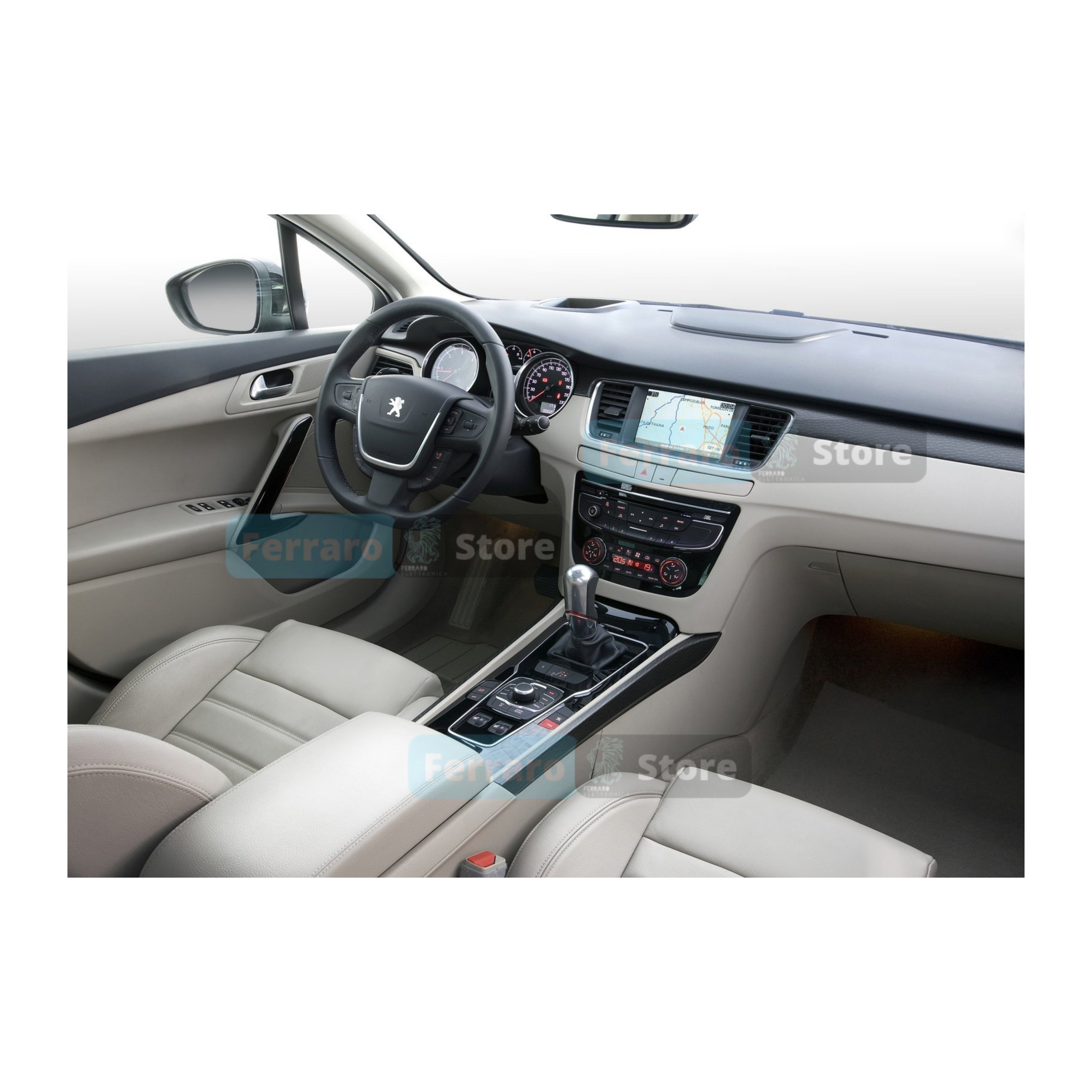 Autoradio per Peugeot 508 | 508SW 11.8" 2K | 2011-2018 | Android | Bluetooth | CarPlay | Android Auto | 4/64GB Ram
