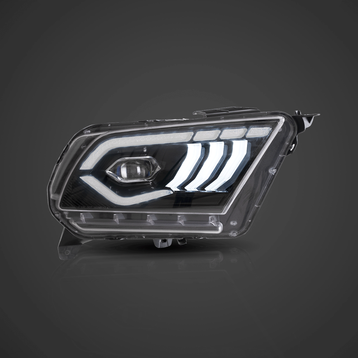 (PRENOTA) Fanali Anteriore Completo per Ford Mustang 5ª Serie (2010-2014) a LED