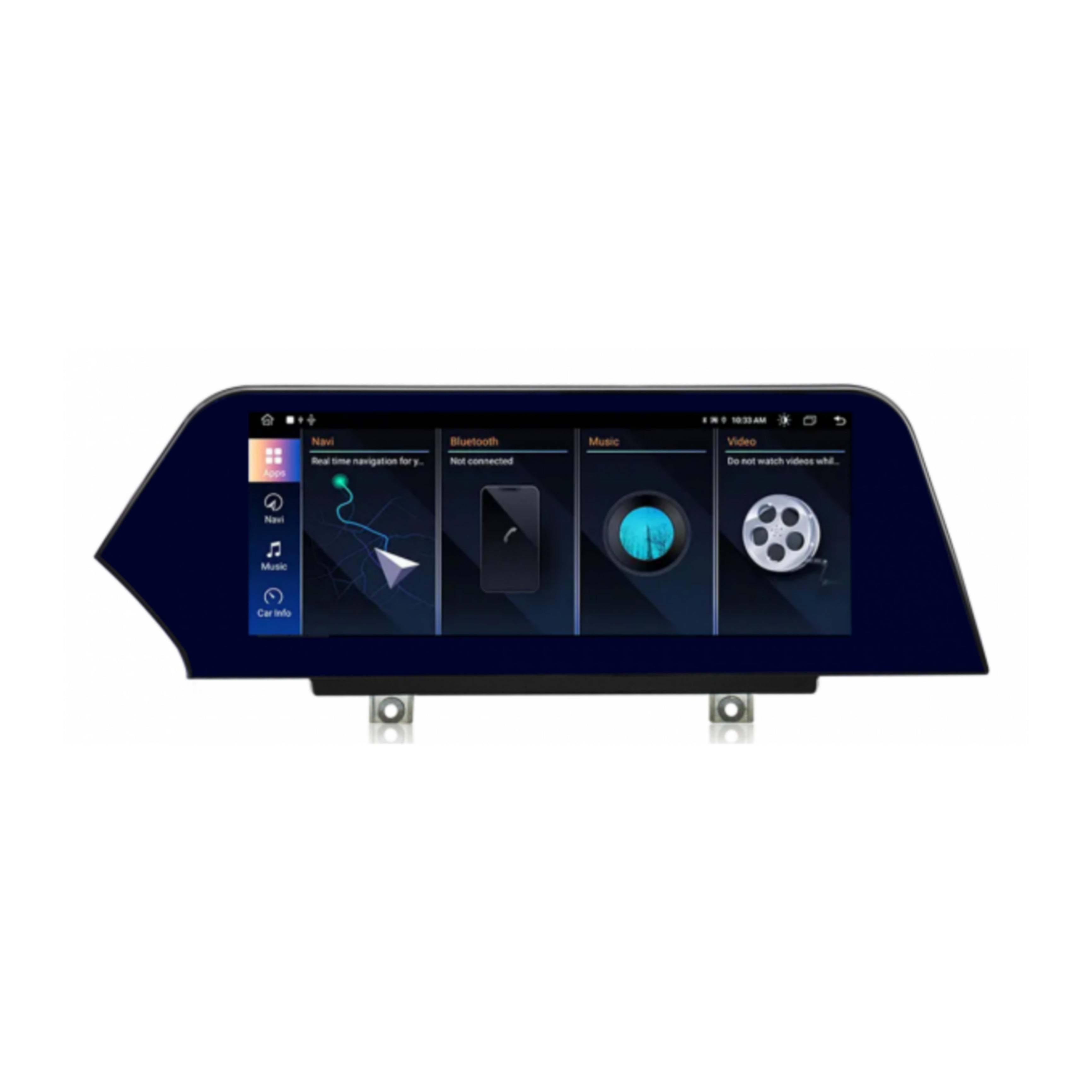 (PRENOTA) Autoradio per BMW X1/X2 F49, F39 (Evo System) 12.3" (Dal 2018 in Poi) Android, Bluetooth, CarPlay, Android Auto, 4/8GB Ram