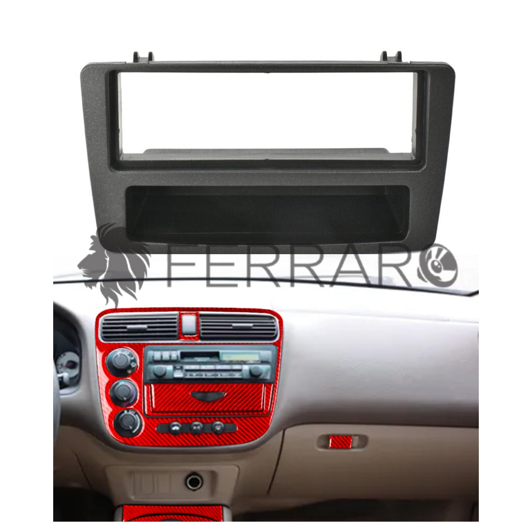 Mascherina 1DIN con Cassetto per Honda Civic (2001-2006)