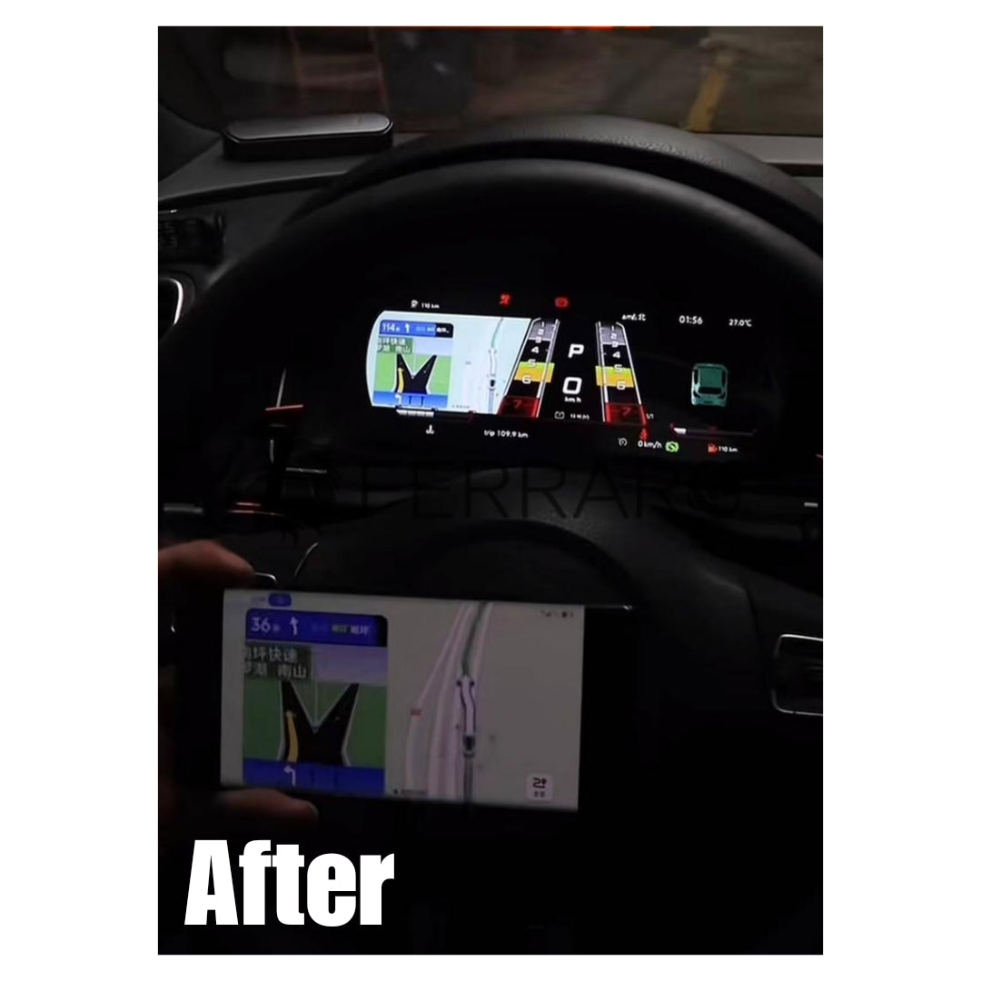 Virtual Cockpit 12.3" per Volkswagen Scirocco (2008-2017), HD Ultra, CarPlay e Android Auto