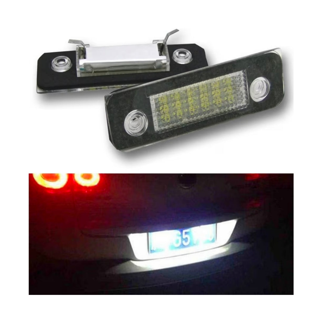 Set Luci Targa a Led per Ford Fiesta, Mondeo, Funsios (1996-2011) , Plug and Play