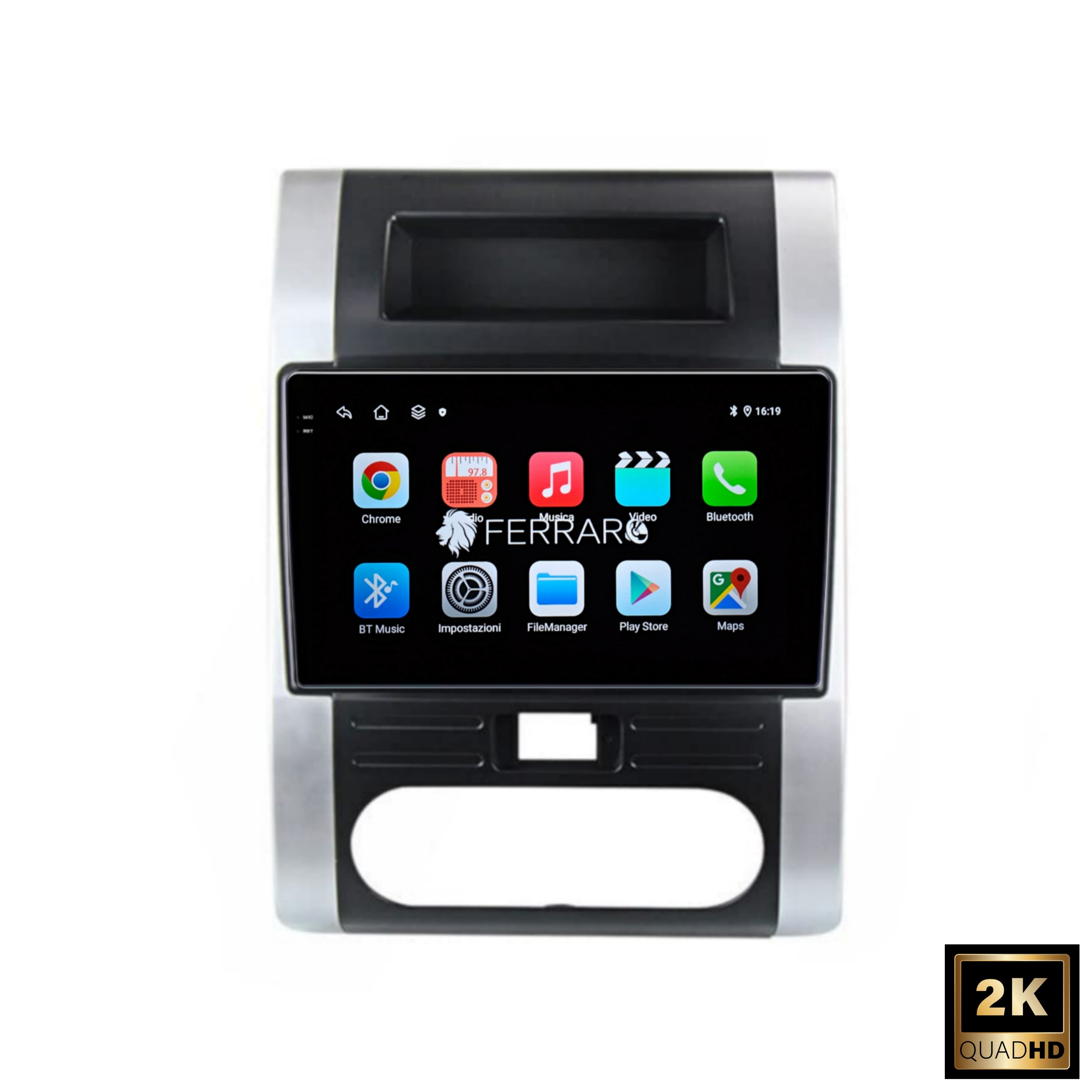Autoradio per Nissan X-Trail T31 | Qashqai Cefiro 10.1" 2K | 2007-2014 | Android | Bluetooth | CarPlay | Android Auto | 4/64GB Ram
