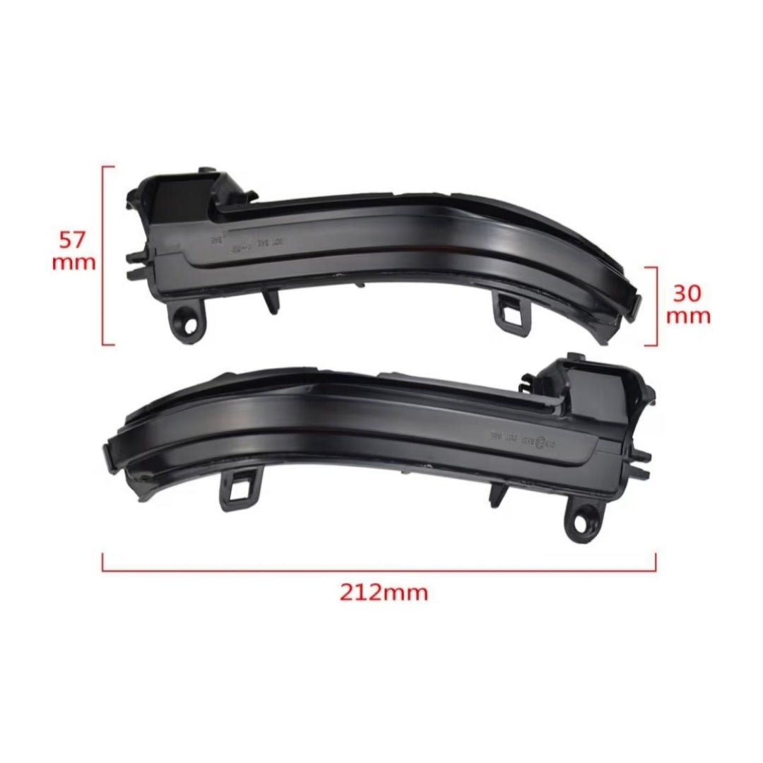 (PRENOTA) Indicatore Direzione Led per BMW Serie 1, 2, 3, 4, X1, i3 (2012-2018), Plug and Play