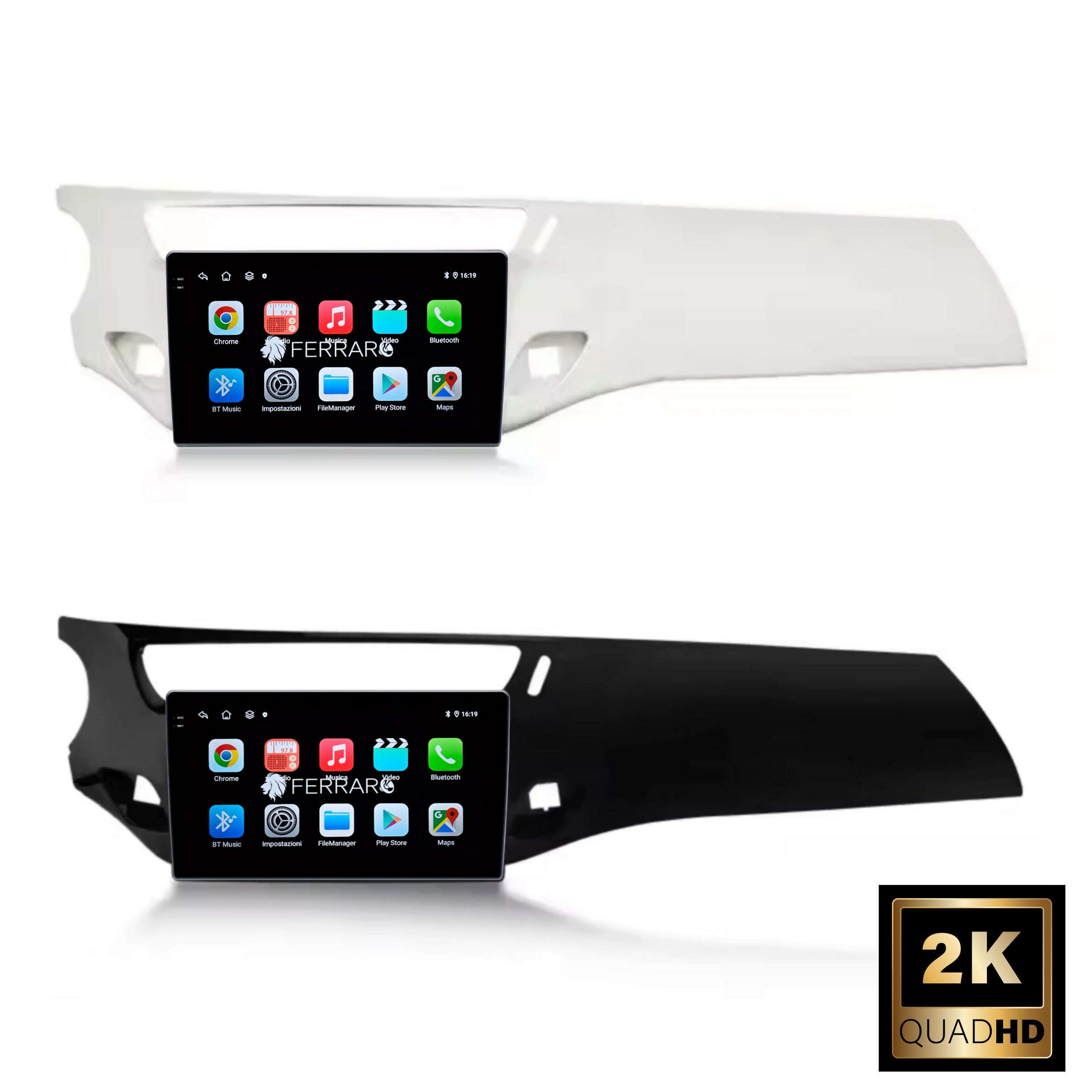 Autoradio per Citroen C3 9" 2K | C3 | DS3 | 2009-2016 | Android | Bluetooth | CarPlay | Android Auto | 12/256GB Ram