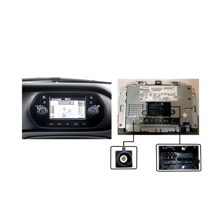 Autoradio per Fiat Tipo 356-357 Egea 2, Dodge Neon 12.3" (2015-2020) Android, Bluetooth, CarPlay, Android Auto, 4/64GB Ram