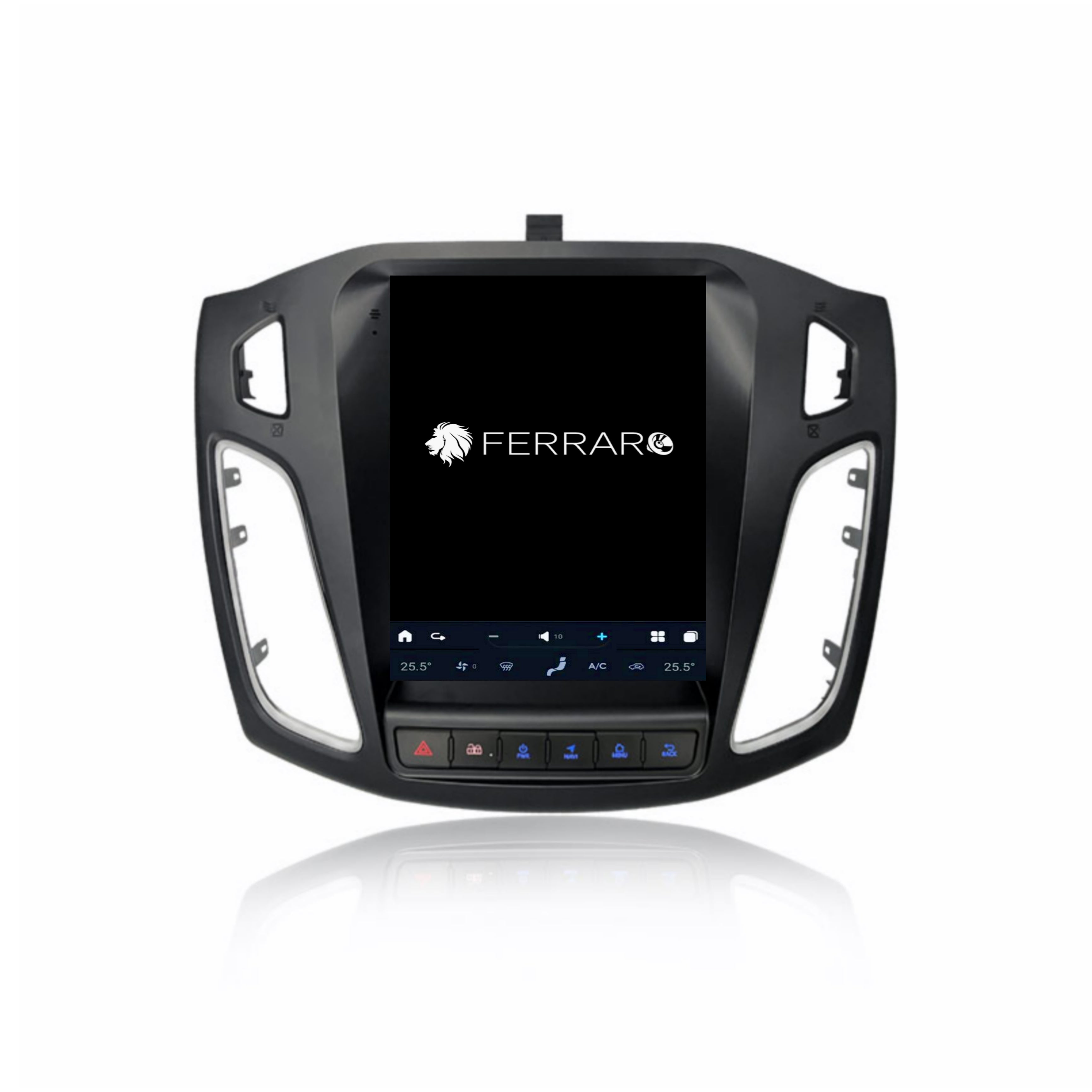 Autoradio per Ford Focus 3 9.7" | 2011-2018 | Android | Bluetooth | CarPlay | Android Auto | Modello Tesla | 4GB/8GB Ram