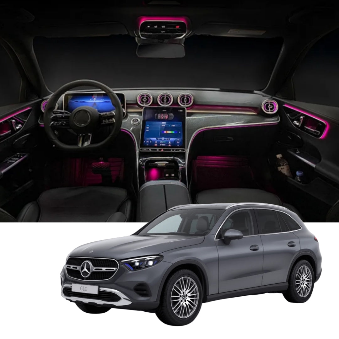 (PRENOTA) Ambient Light per Mercedes Benz GLC X254, 256 Colori, APP