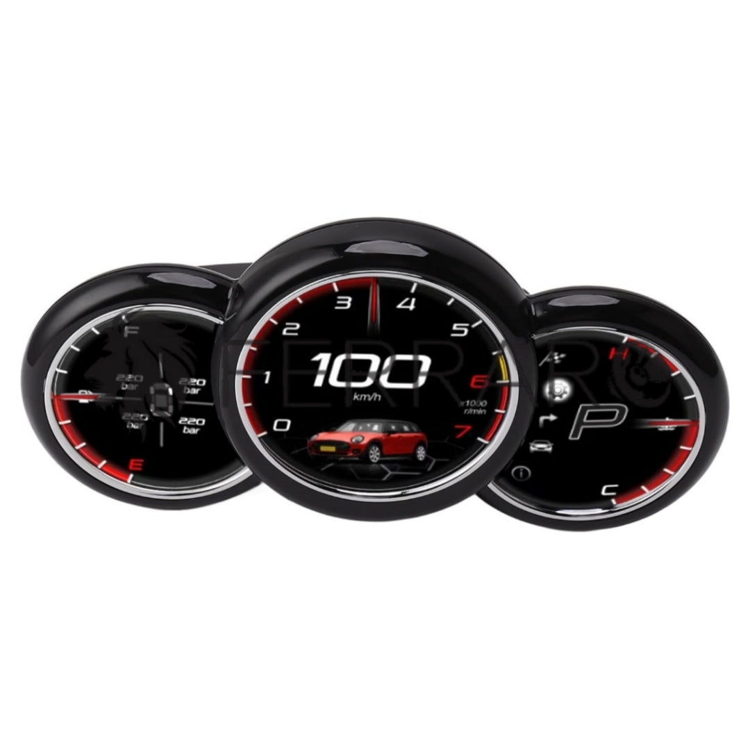 (PRENOTA) Virtual Cockpit 12" Mini F60, F54, R61, F56, F57 (2014-2024), HD Ultra, CarPlay e Android Auto
