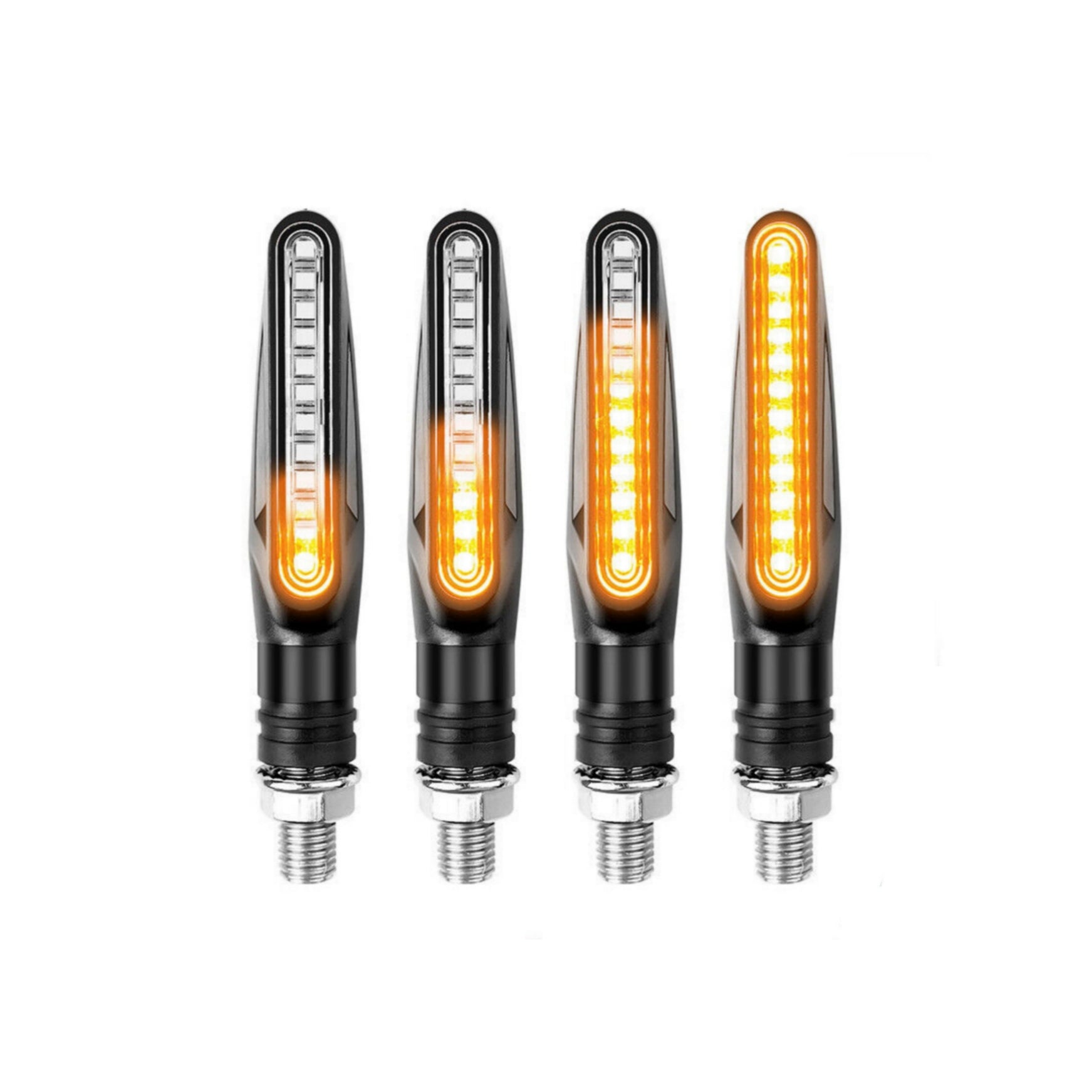 Frecce Moto Universali, Indicatori Direzionali Moto, Lampeggiante, 12v