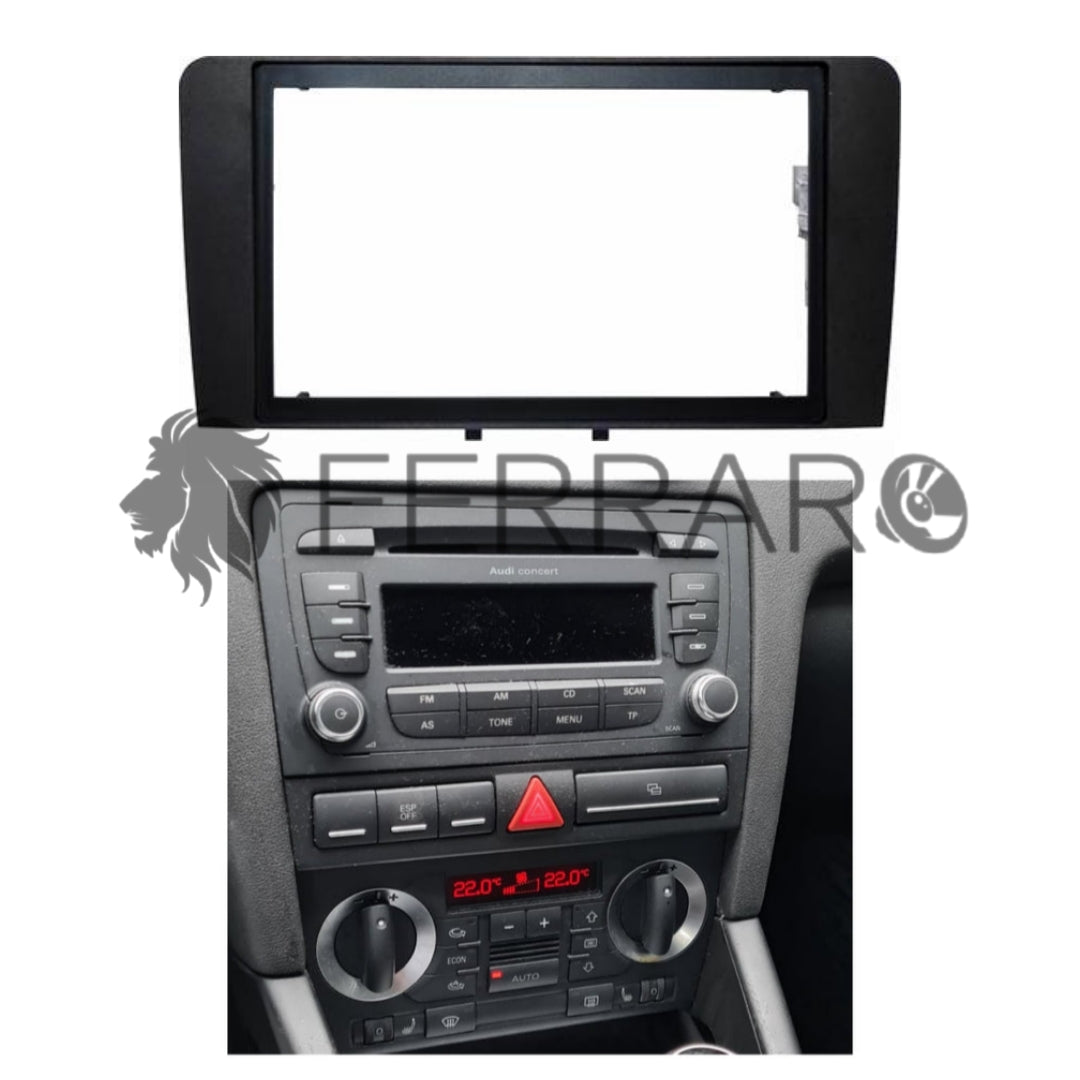 Mascherina Autoradio 2ISO per Audi A3 (2003-2012)