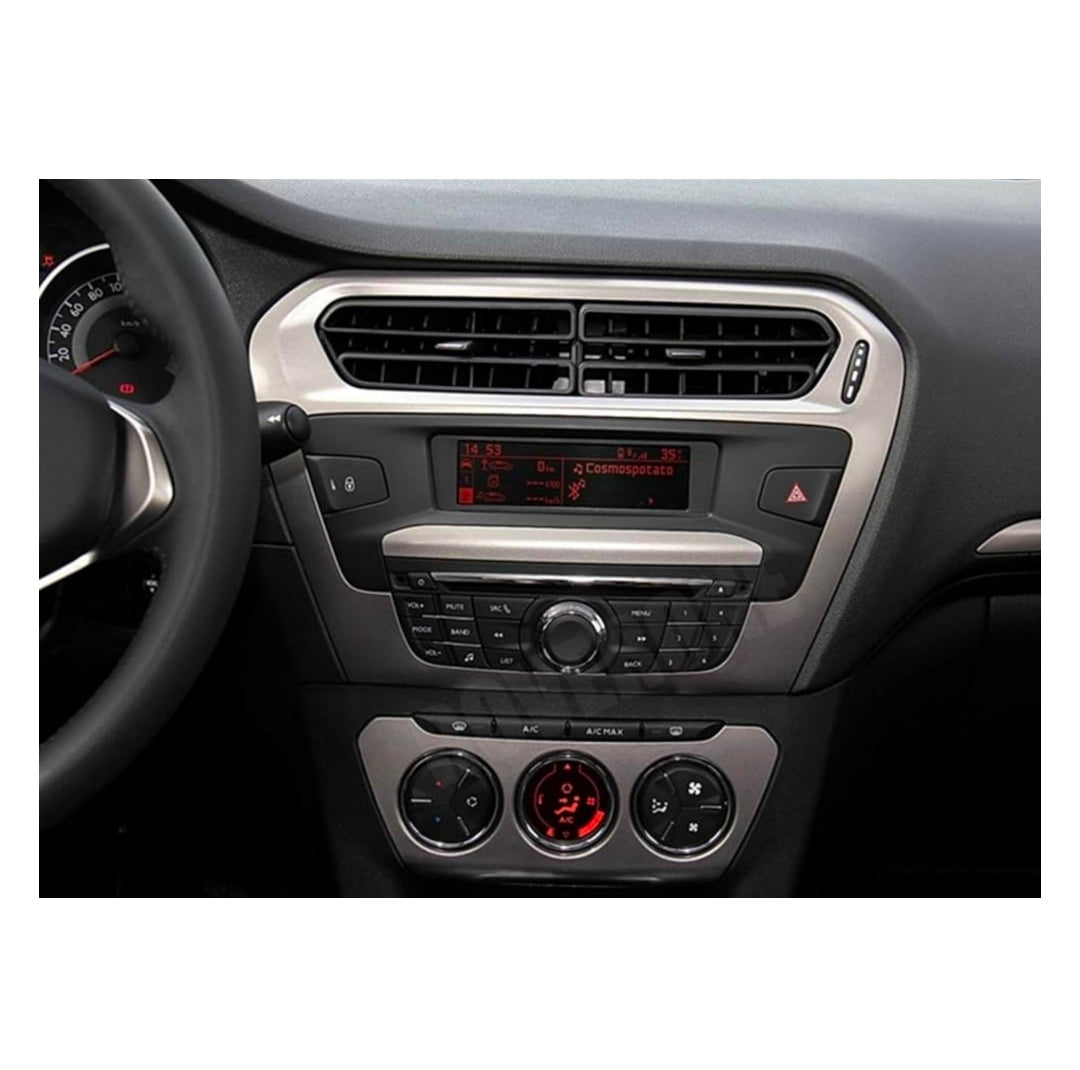 (PRENOTA) Kit Montaggio Autoradio 9"Pollici Peugeot 301, Citroen C-Elysee (2012-2016) Mascherina, Cablaggio Autoradio Android