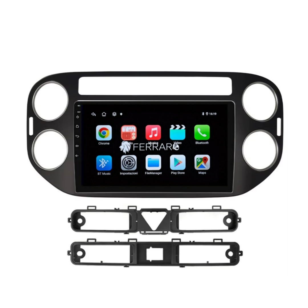 Autoradio per Volkswagen Tiguan, Plus 9" (2007-2016) Android, Bluetooth, CarPlay, Android Auto, 2GB/4GB/6GB/8GB Ram