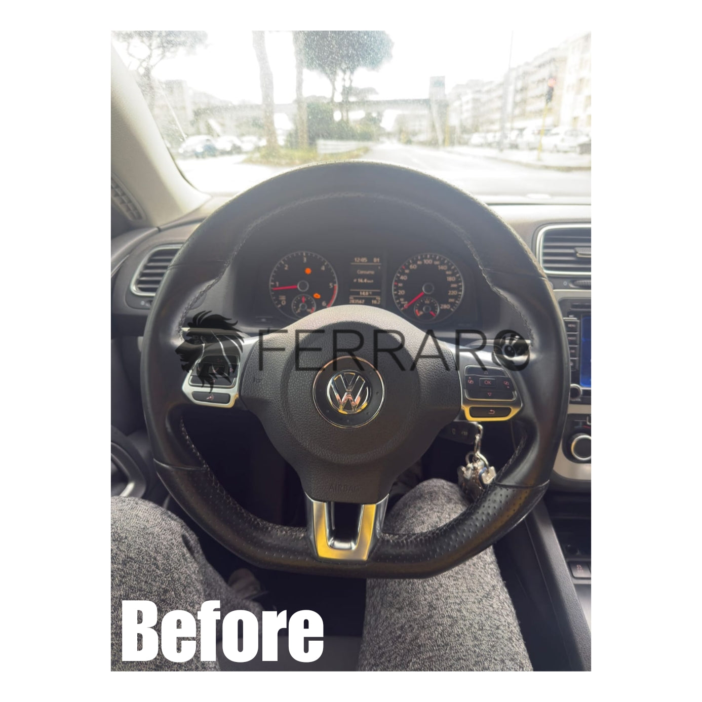 Virtual Cockpit 12.3" per Volkswagen Scirocco (2008-2017), HD Ultra, CarPlay e Android Auto