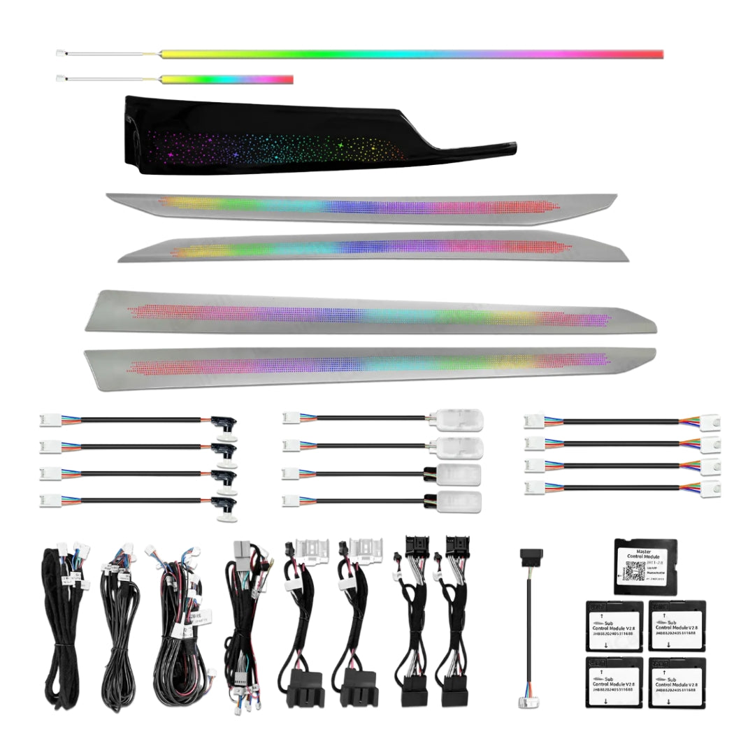 (PRENOTA) Ambient Light per Volkswagen VW Bora (2019-2024), 256 Colori, APP