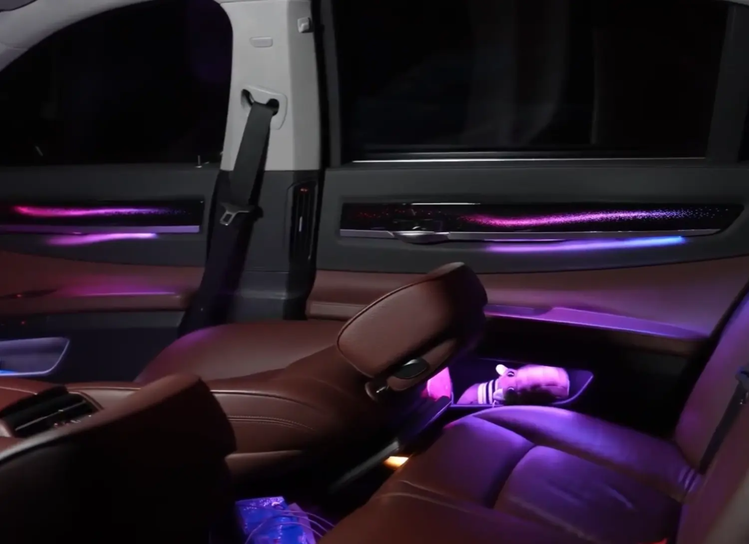 (PRENOTA) Ambient Light per BMW Serie 7 F01, F02 (2009-2014), 256 Colori, APP