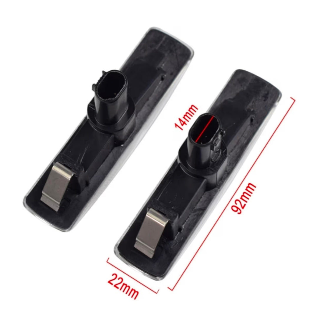 (PRENOTA) Indicatore Direzione Led per Land Rover Discovery, Range Rover, Freelander (Compatibilità in Descrizione), Plug and Play