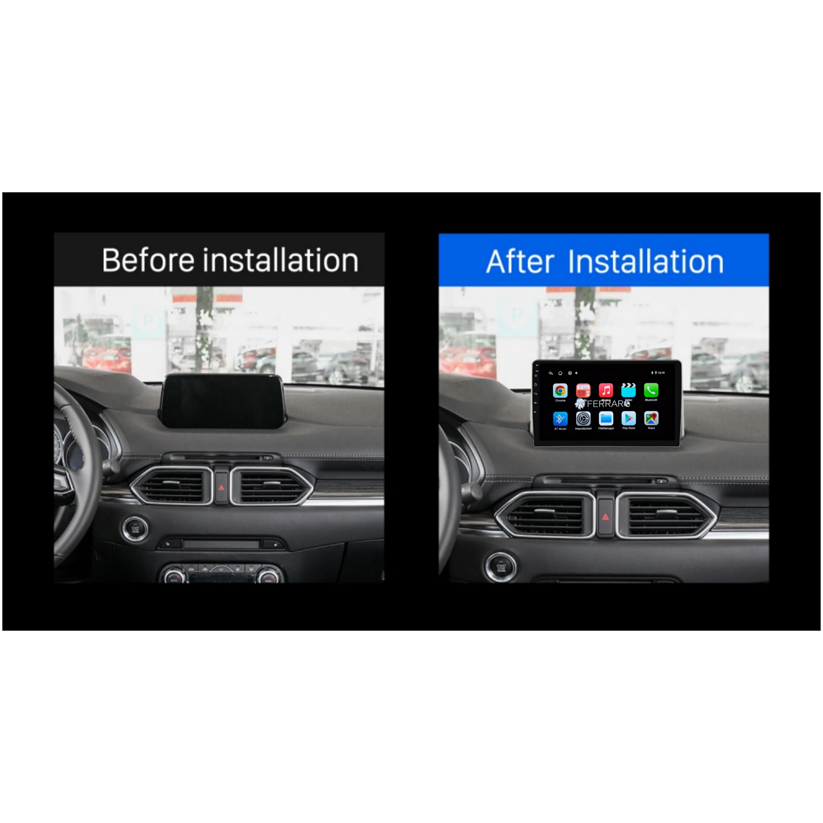(PRENOTA) Autoradio per Mazda CX5, CX-5, CX 5 KF 9" (2017-2025) Android, Bluetooth, CarPlay, Android Auto, 2GB/4GB/6GB/8GB Ram