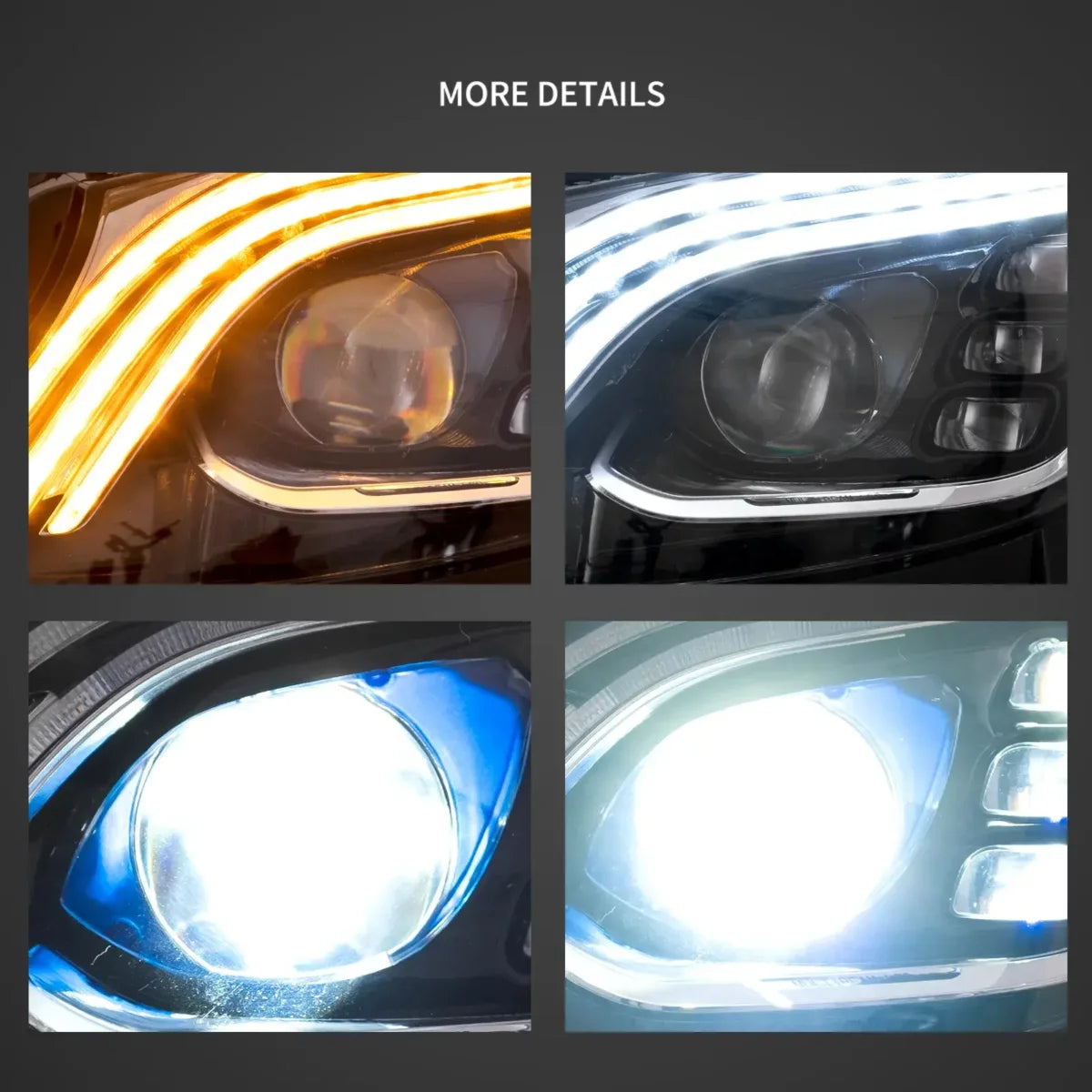 (PRENOTA) Fanali Anteriore Completo per Mercedes Classe C W205 (2015-2021) a LED