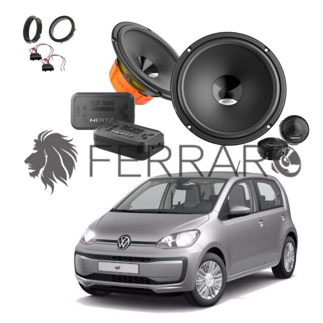 Hertz Kit 4 Casse | DSK 165.3 | Anteriori | Volkswagen UP