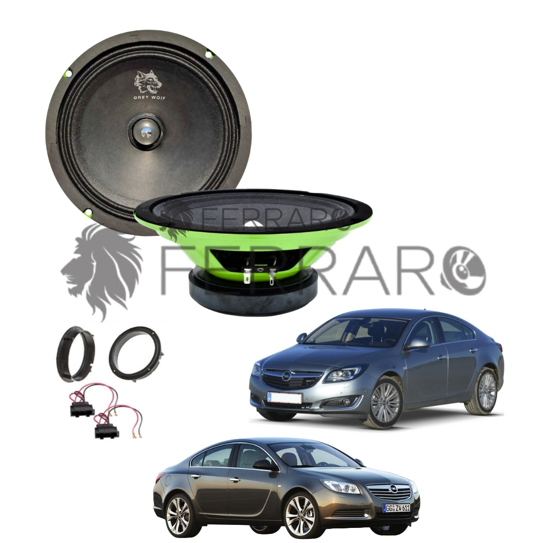 FerraroStore Kit 2 Altoparlanti, PV165.3, Ant o Post, Opel Insignia (2008-2017)