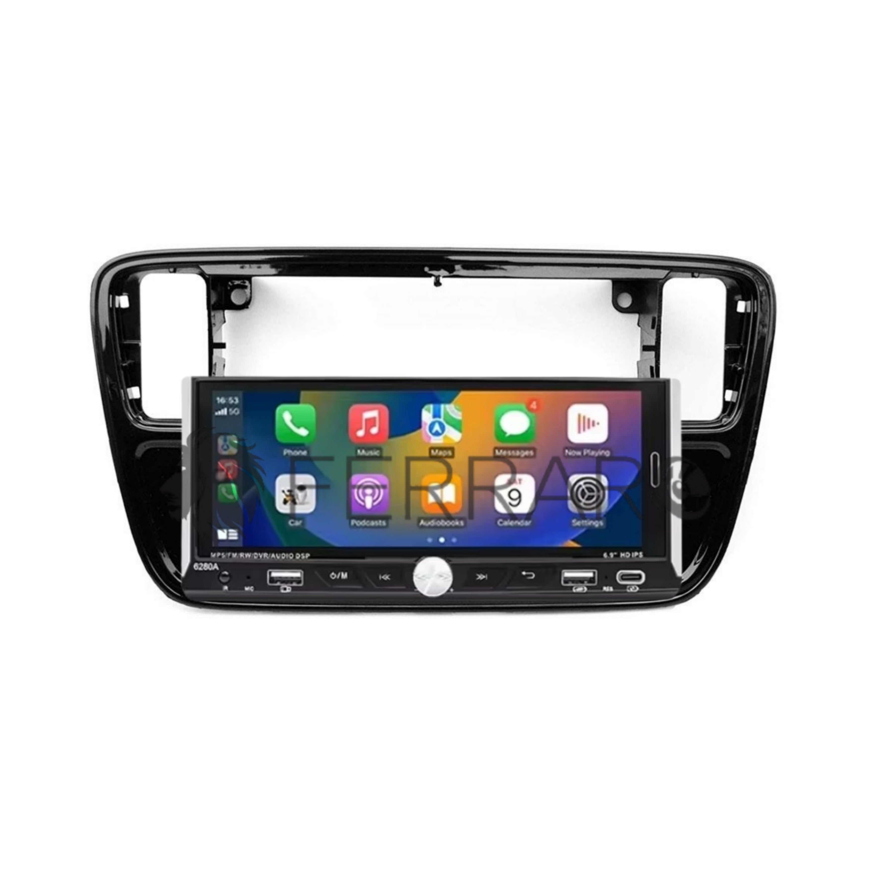 Autoradio per Volkswagen UP 6.9" (2016-2024) Android, Bluetooth, CarPlay, Android Auto, 2/32GB Ram