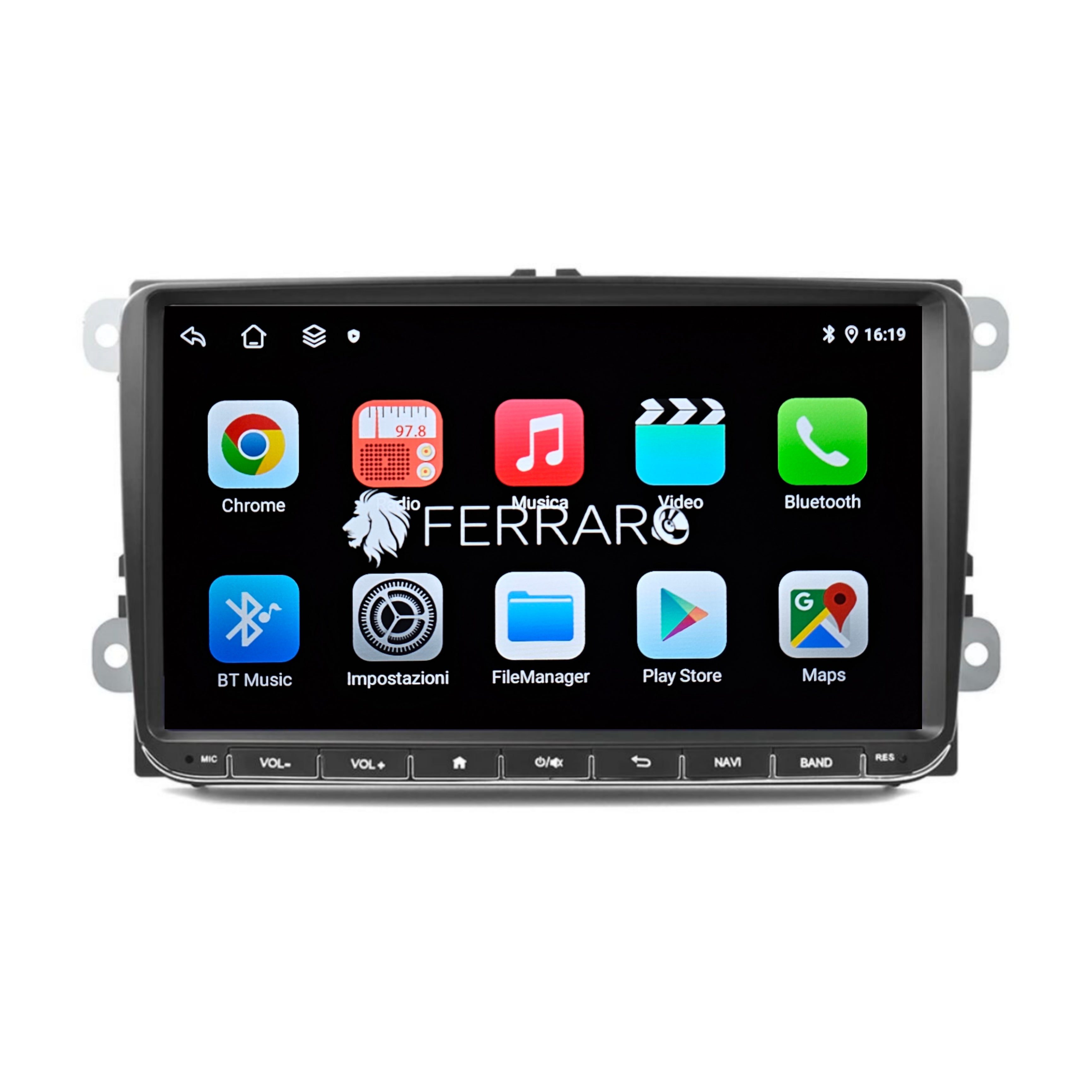 Autoradio per Volkswagen, Seat, Skoda 9" (Compatibilità in Descrizione) Android, Bluetooth, CarPlay, Android Auto, 2GB/4GB Ram