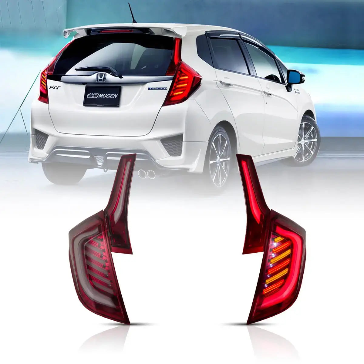 (PRENOTA) Fanali Posteriore Completo per Honda Fit/Jazz (2015-2020) a LED