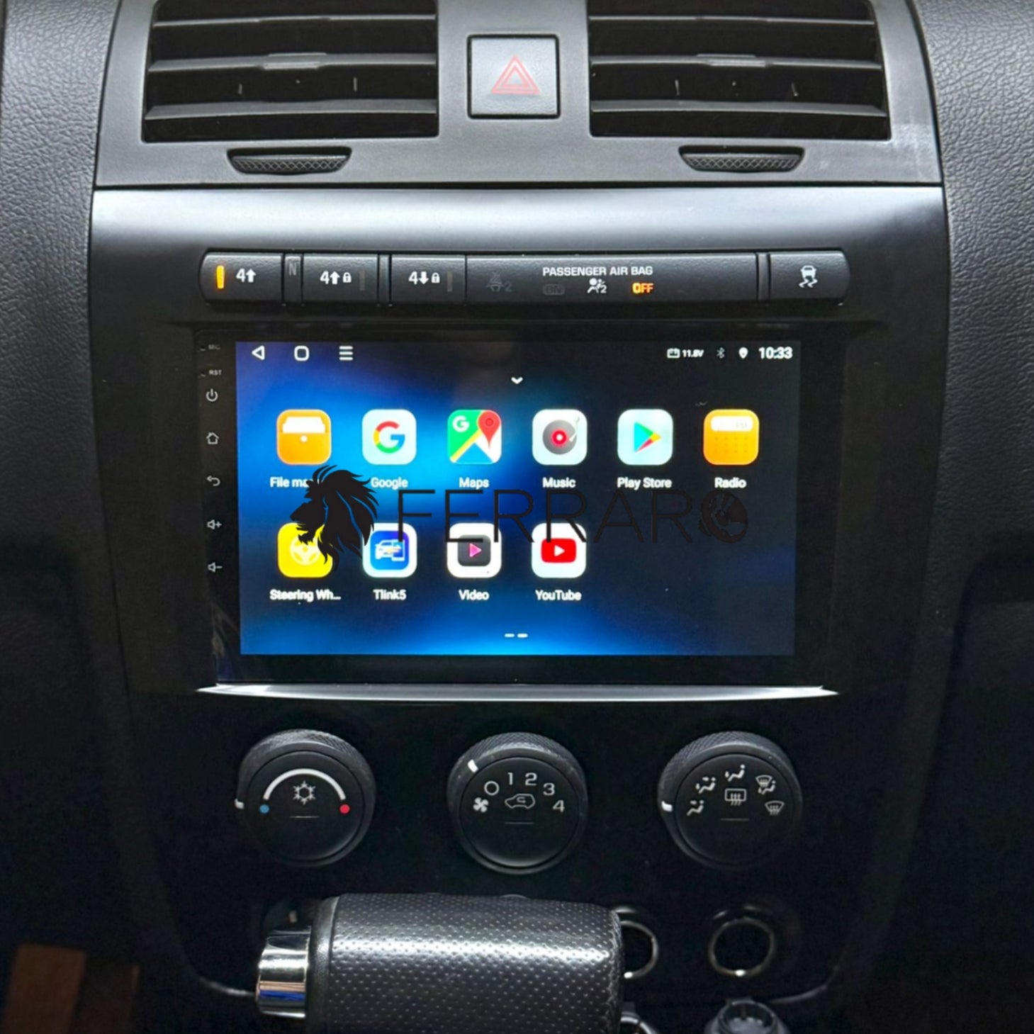 Autoradio per Hummer H3 9" (2005-2010) Android, Bluetooth, CarPlay, Android Auto, 2GB/4GB/6GB/8GB RAM