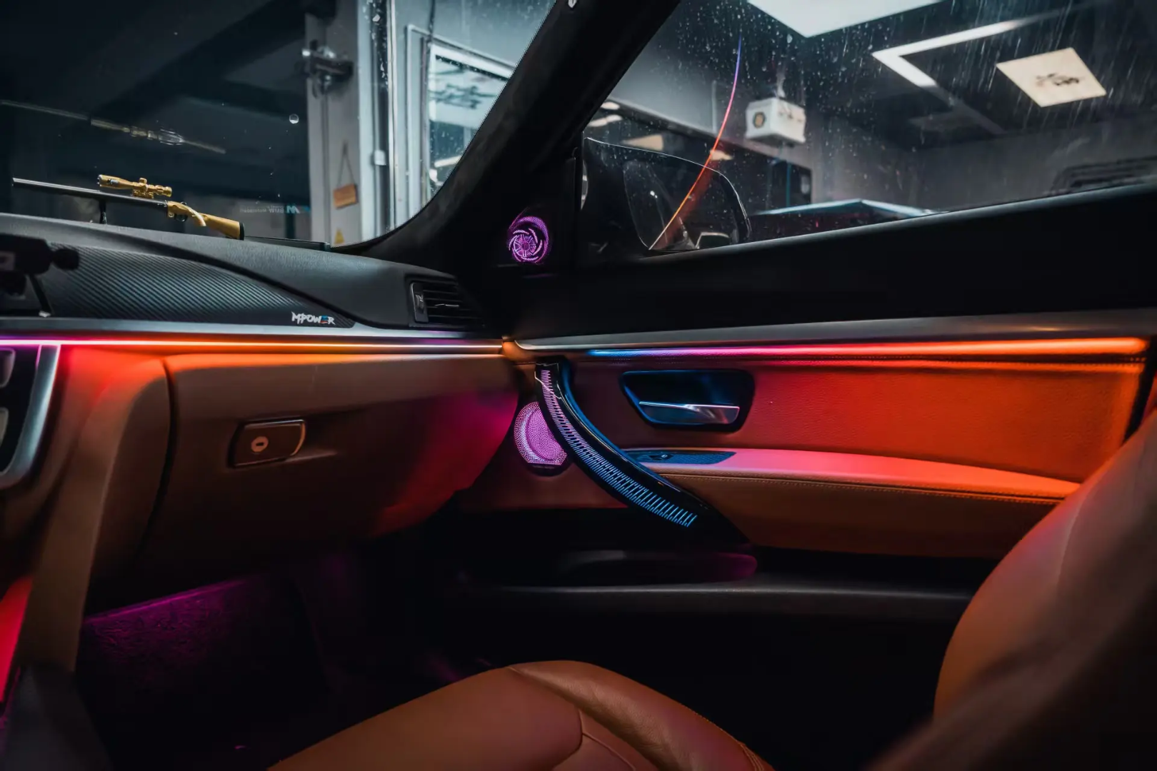 (PRENOTA) Ambient Light per BMW Serie M3 F80, 256 Colori, APP