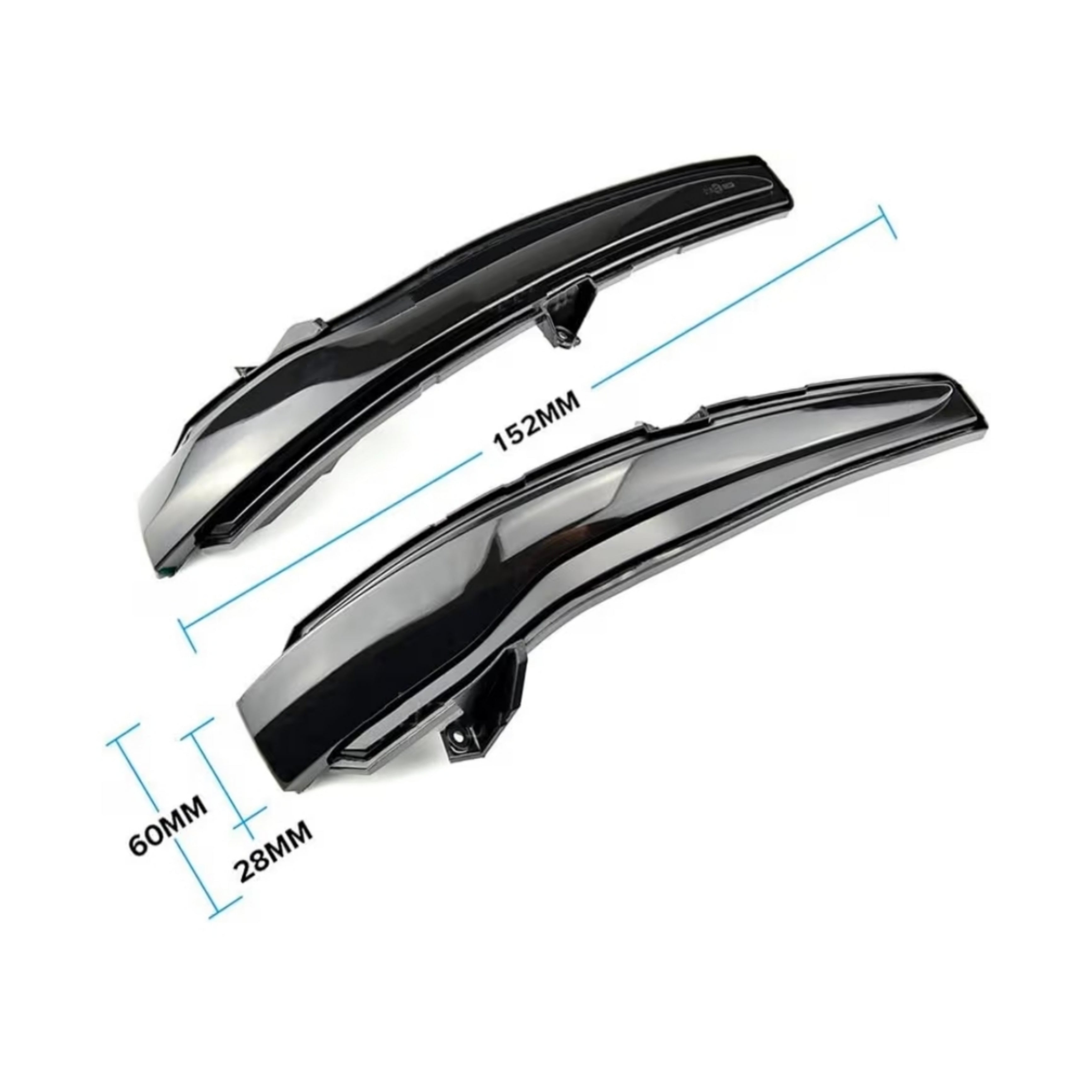 (PRENOTA) Indicatore Direzione Led per Mercedes Classe C, S, GLC, E, V (Compatibilità in Descrizione), Plug and Play