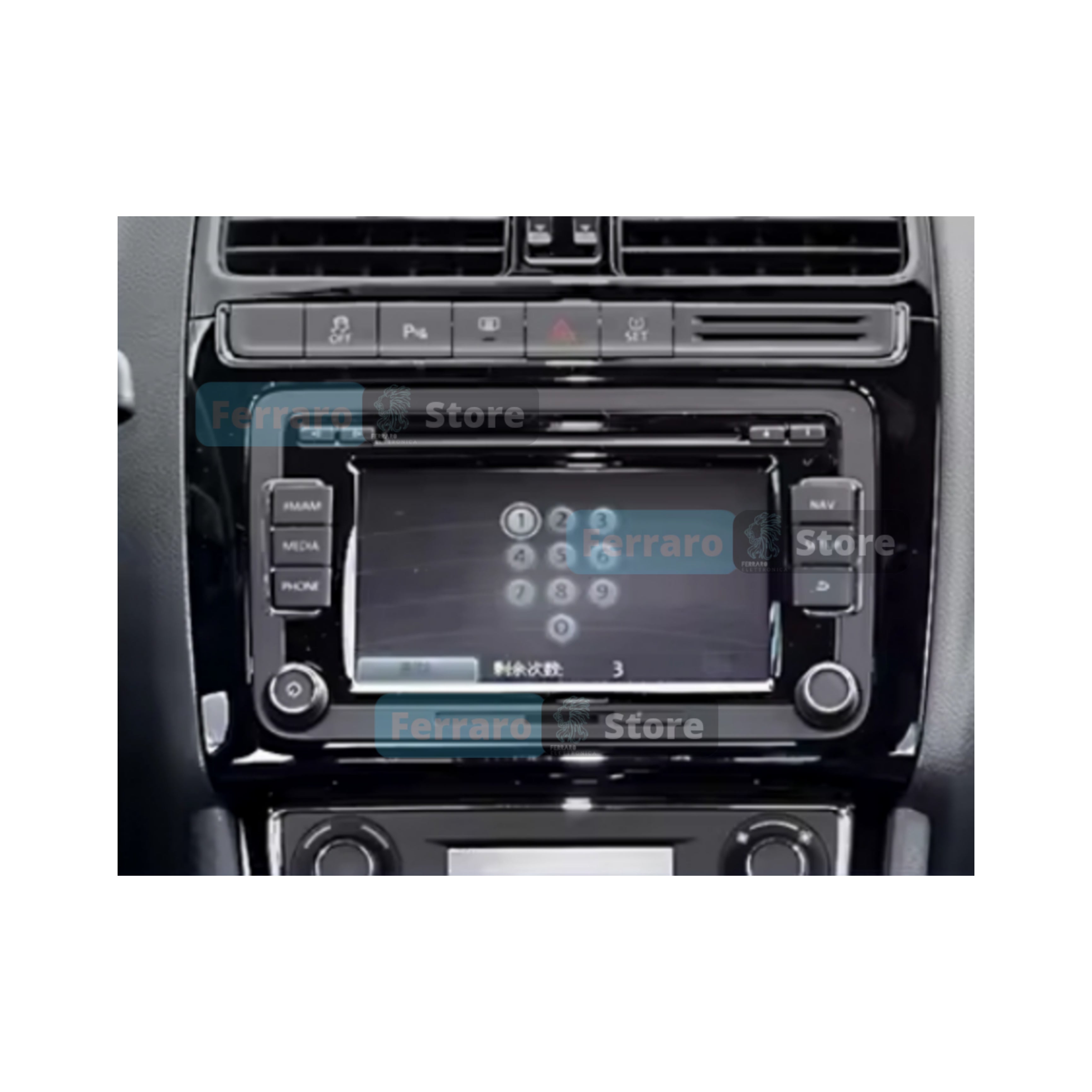 Autoradio per Volkswagen Polo 5 11.8" 2K (2008-2017) Android, Bluetooth, CarPlay, Android Auto, 4/64GB Ram
