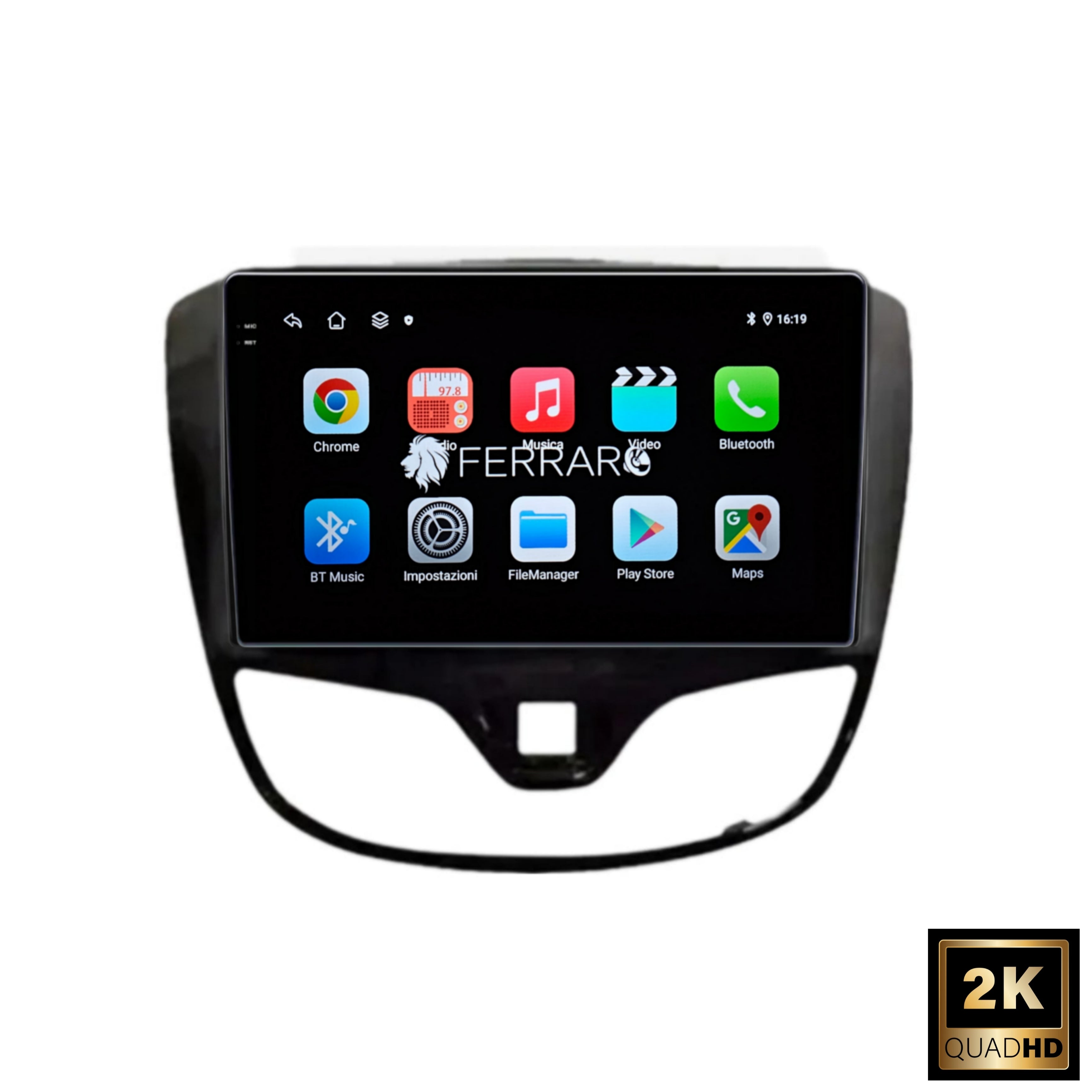 Autoradio per Opel Karl | Opel VinFast 10.1" 2K | 2015-2022 | Android | Bluetooth | CarPlay | Android Auto | 4/64GB Ram