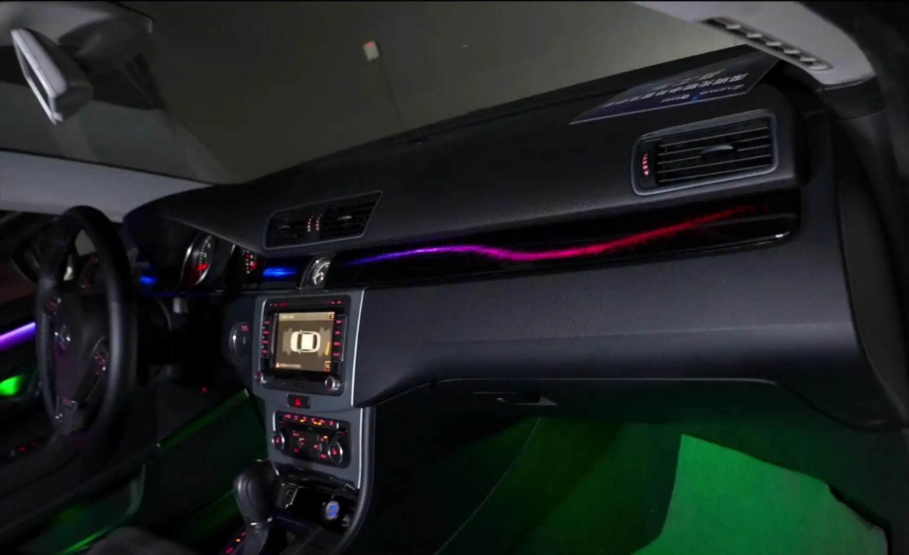 (PRENOTA) Ambient Light per Volkswagen CC Passat B7 (2011-2016), 256 Colori, APP