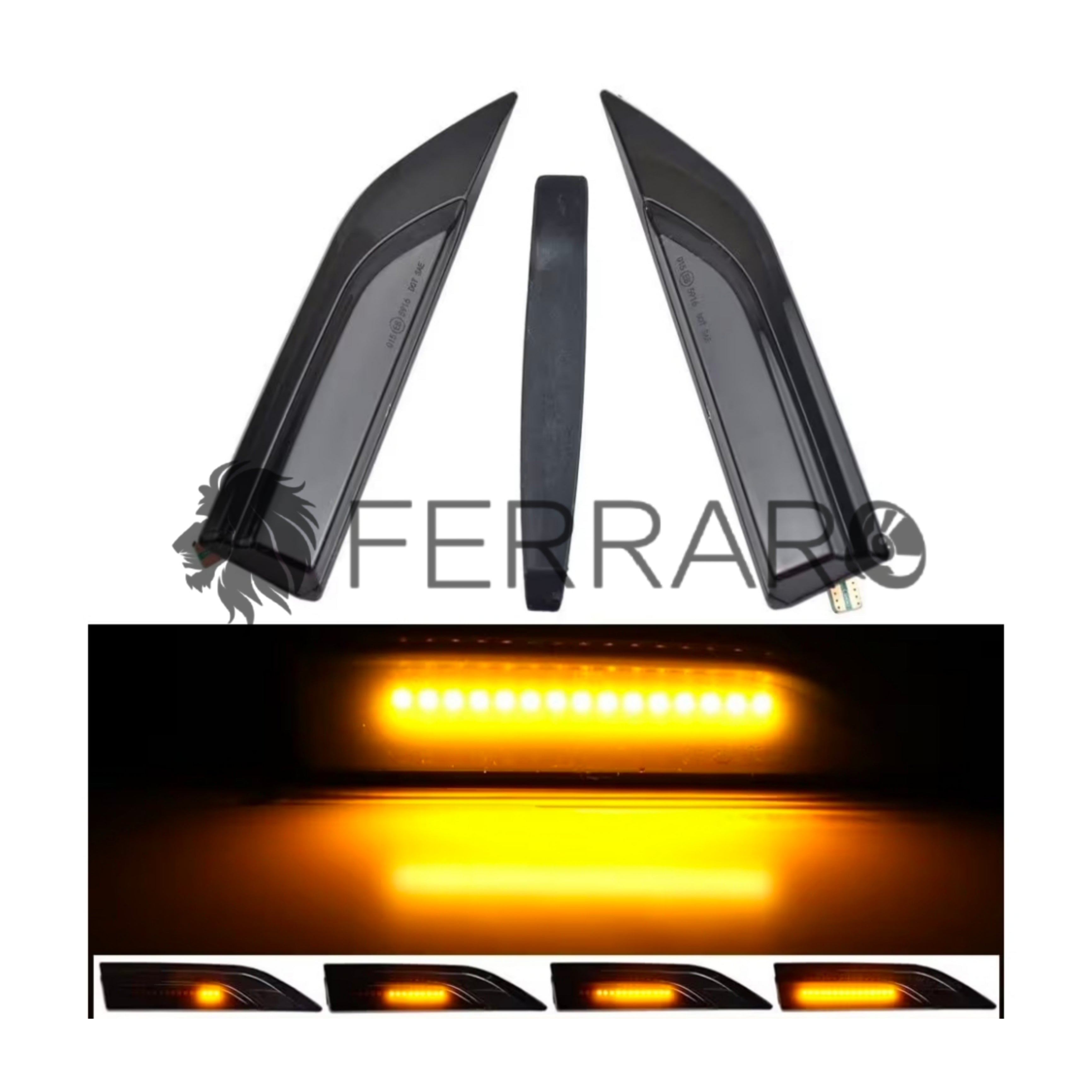 (PRENOTA) Indicatore Direzione Led per VW T6 (16-19) Caddy (15-17), Plug and Play