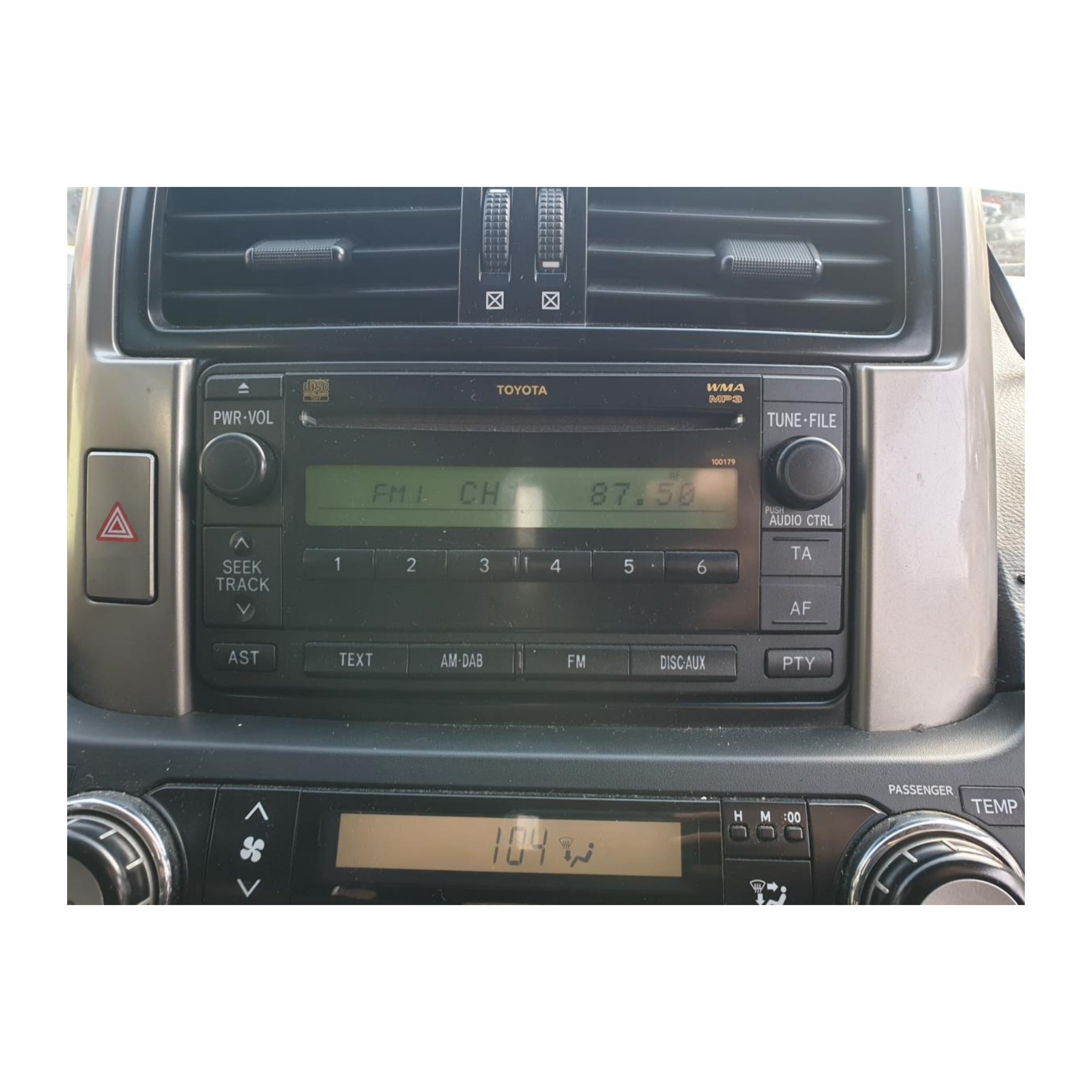 (PRENOTA) Autoradio per Toyota Prado 9" 2K (2009-2023) Android, Bluetooth, CarPlay, Android Auto, 12/256GB Ram