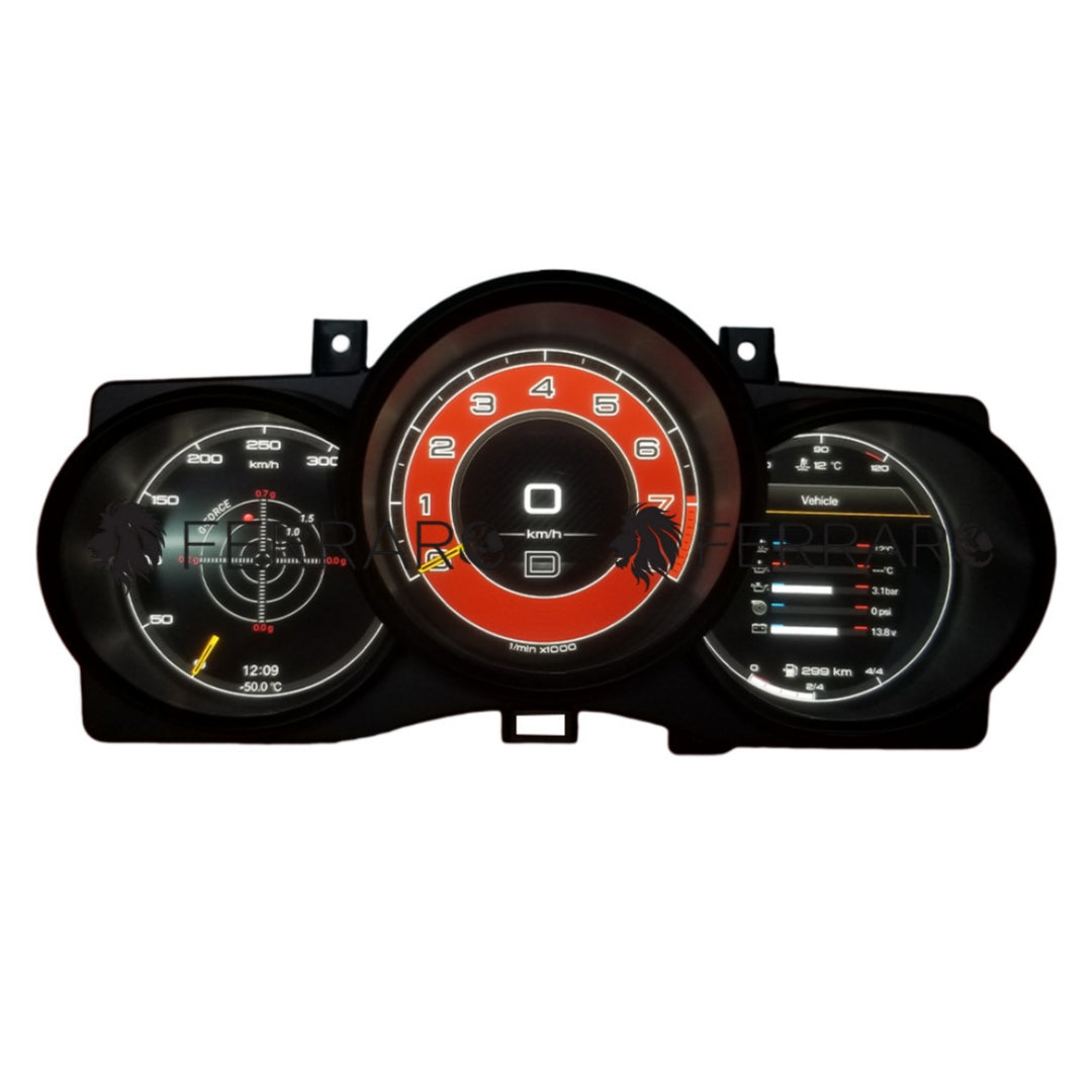 (PRENOTA) Virtual Cockpit 12.3" per Porsche Macan, Porsche 718, HD Ultra, CarPlay e Android Auto