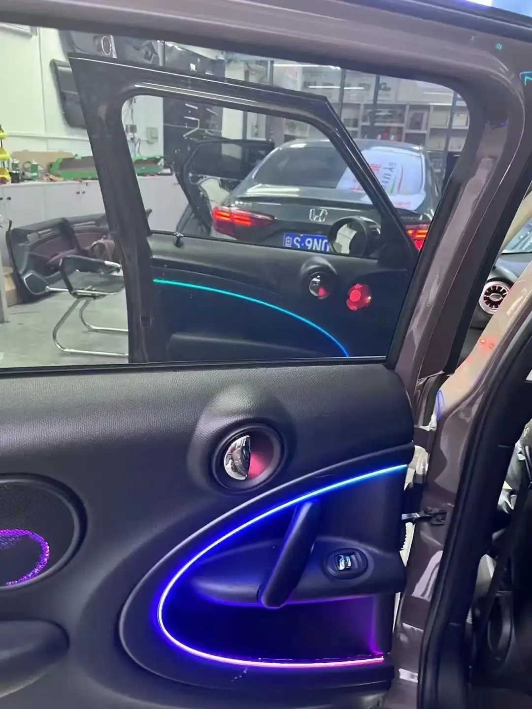 (PRENOTA) Ambient Light per BMW Mini Cooper R56/R57 (2006-2013), 256 Colori, APP
